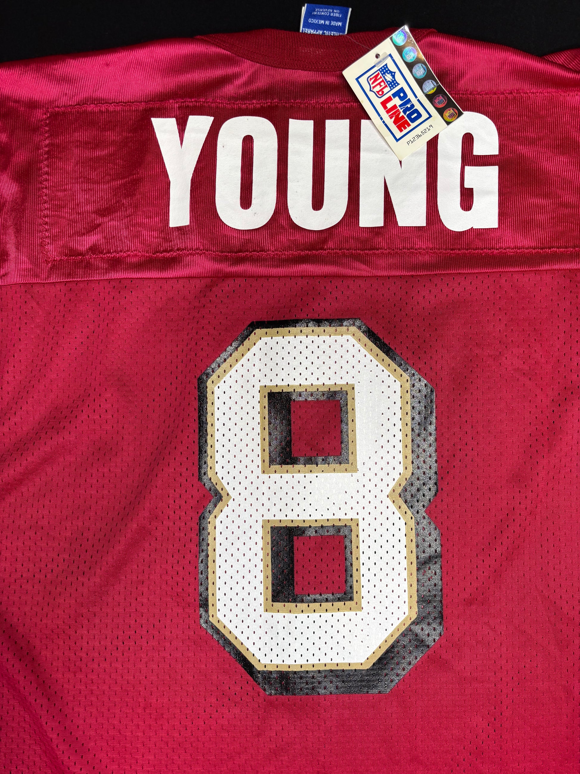 NWT San Francisco 49ers Steve Young Champion Football Jersey Size: 48