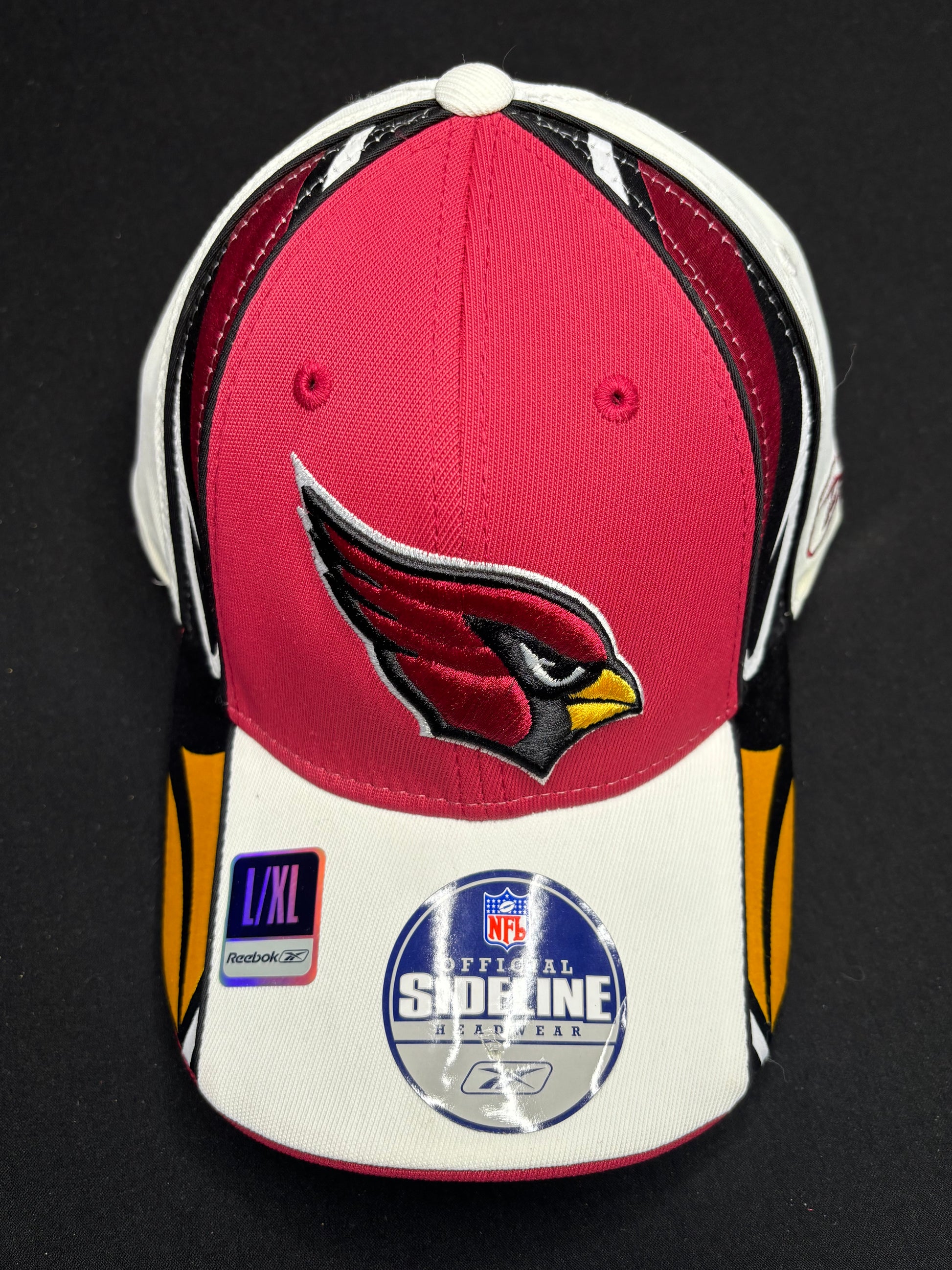 NWT Arizona Cardinals Reebok Flex Fit Hat