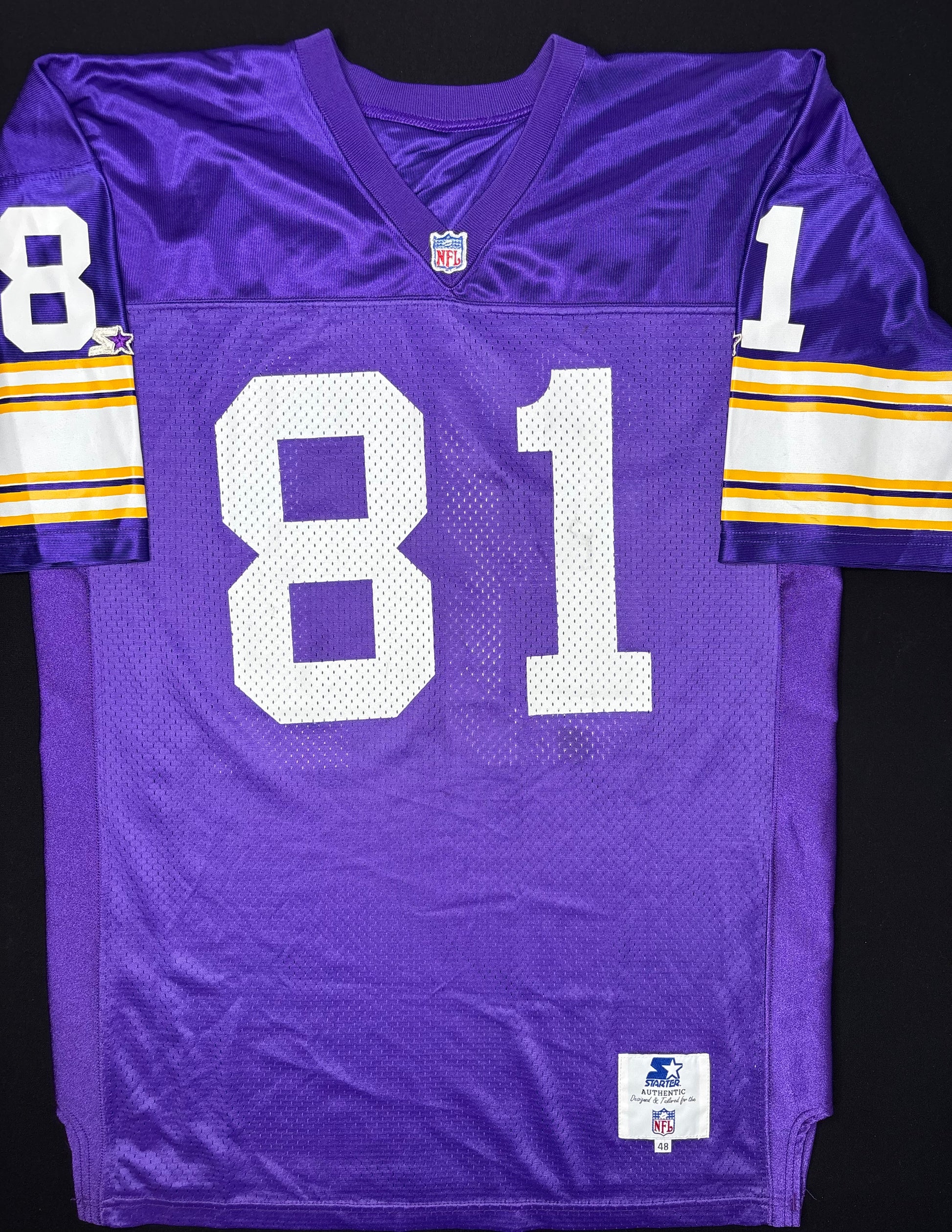 Minnesota Vikings Anthony Carter Starter Authentic Football Jersey Size: 48