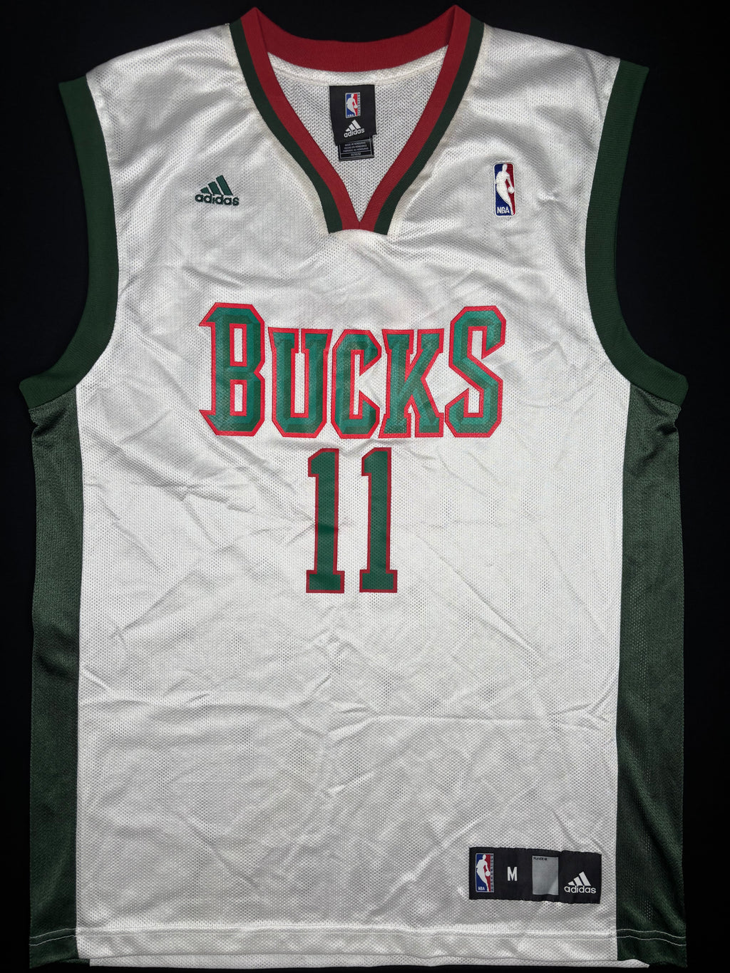 Milwaukee Bucks Earl Boykins Adidas Basketball Jersey Size: Medium