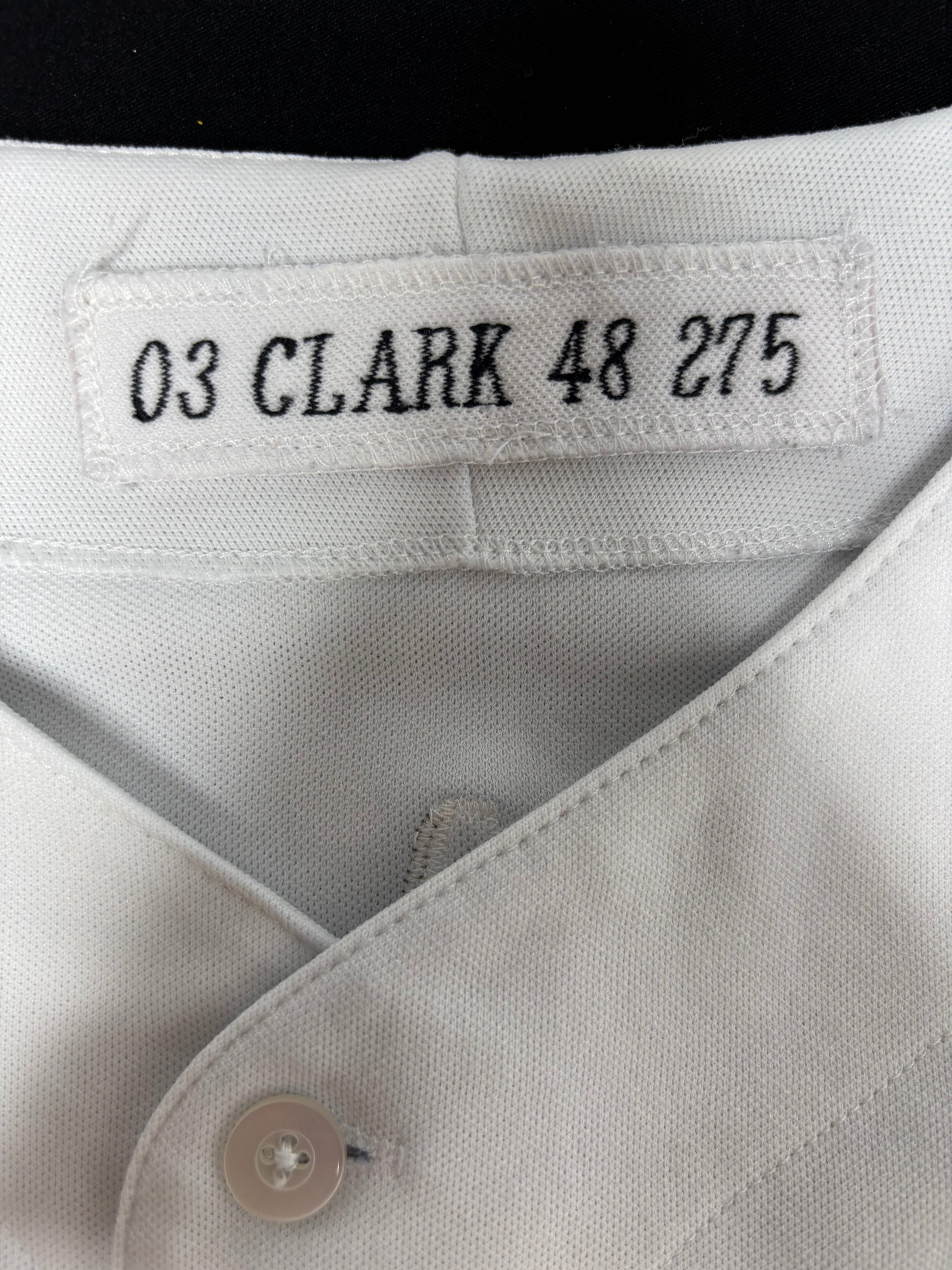 Milwaukee Brewers Brady Clark 2003 Team Issued Majestic Authentic Baseball Jersey Size: 48