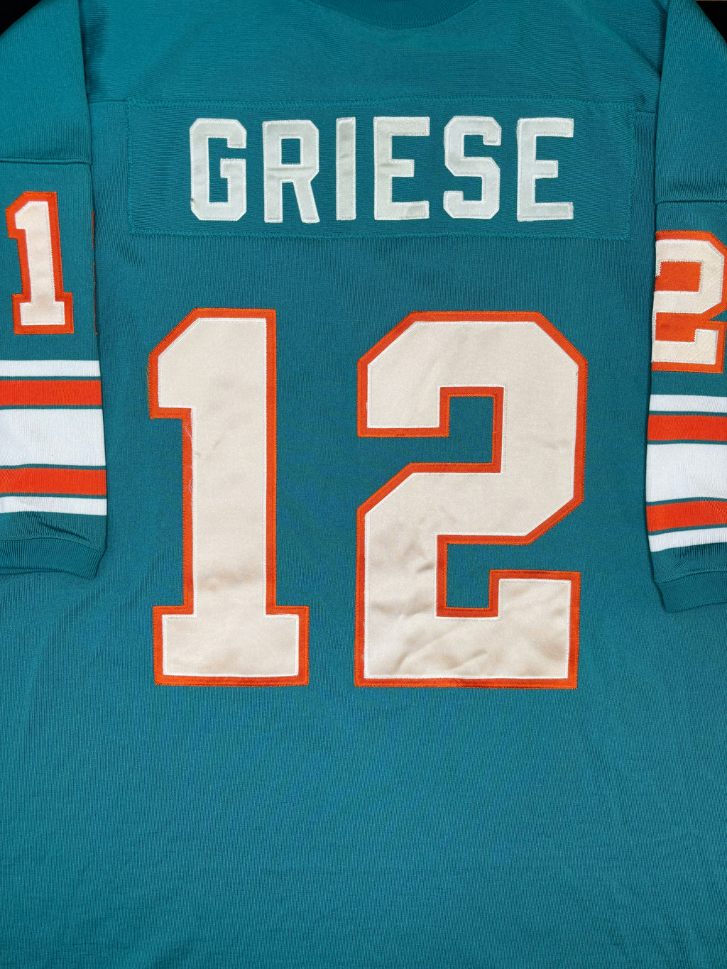 Miami Dolphins Bob Griese 67’ Mitchell & Ness Authentic Football Jersey Size: 4XL