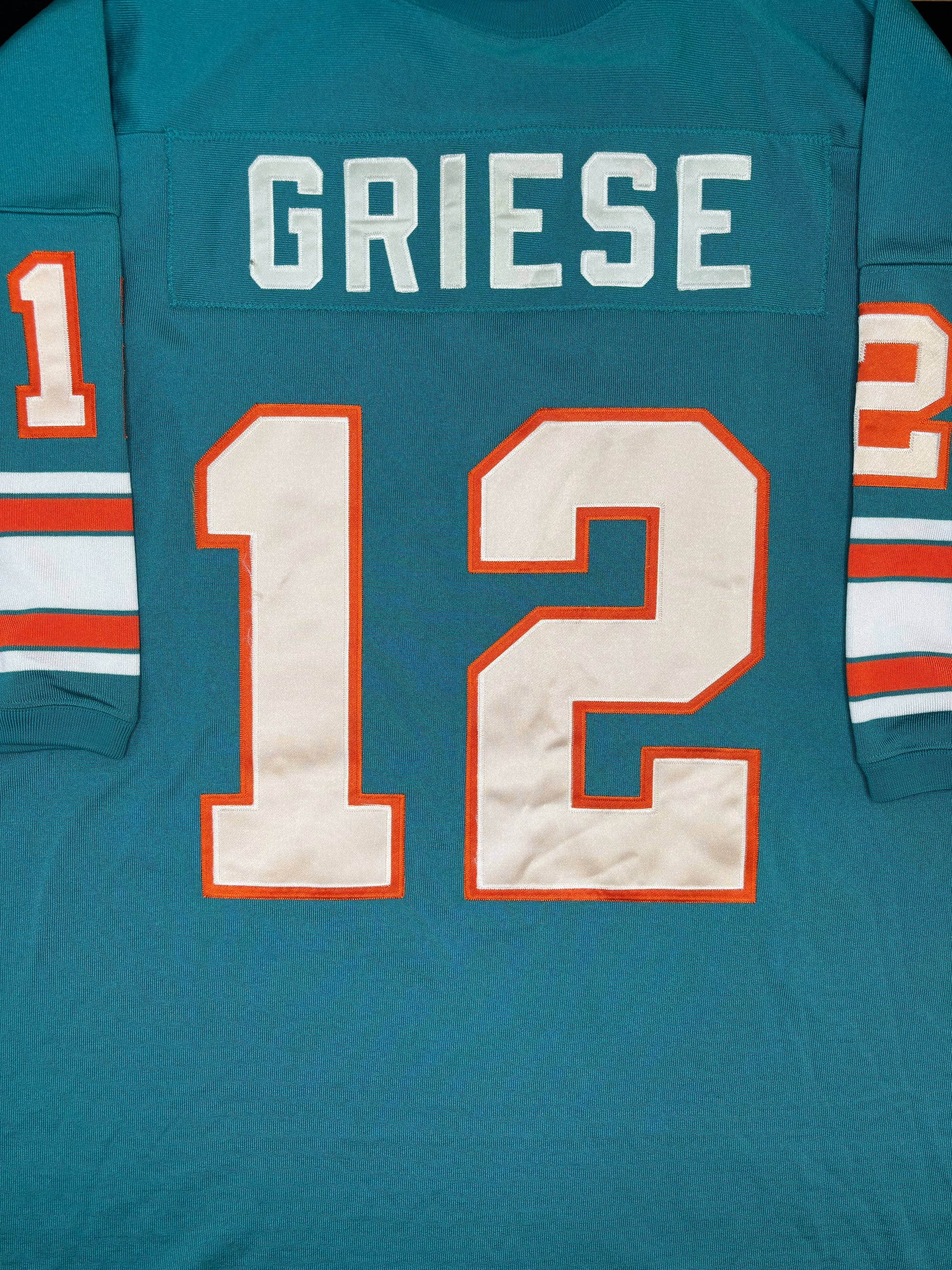 Miami Dolphins Bob Griese 67’ Mitchell & Ness Authentic Football Jersey Size: 4XL