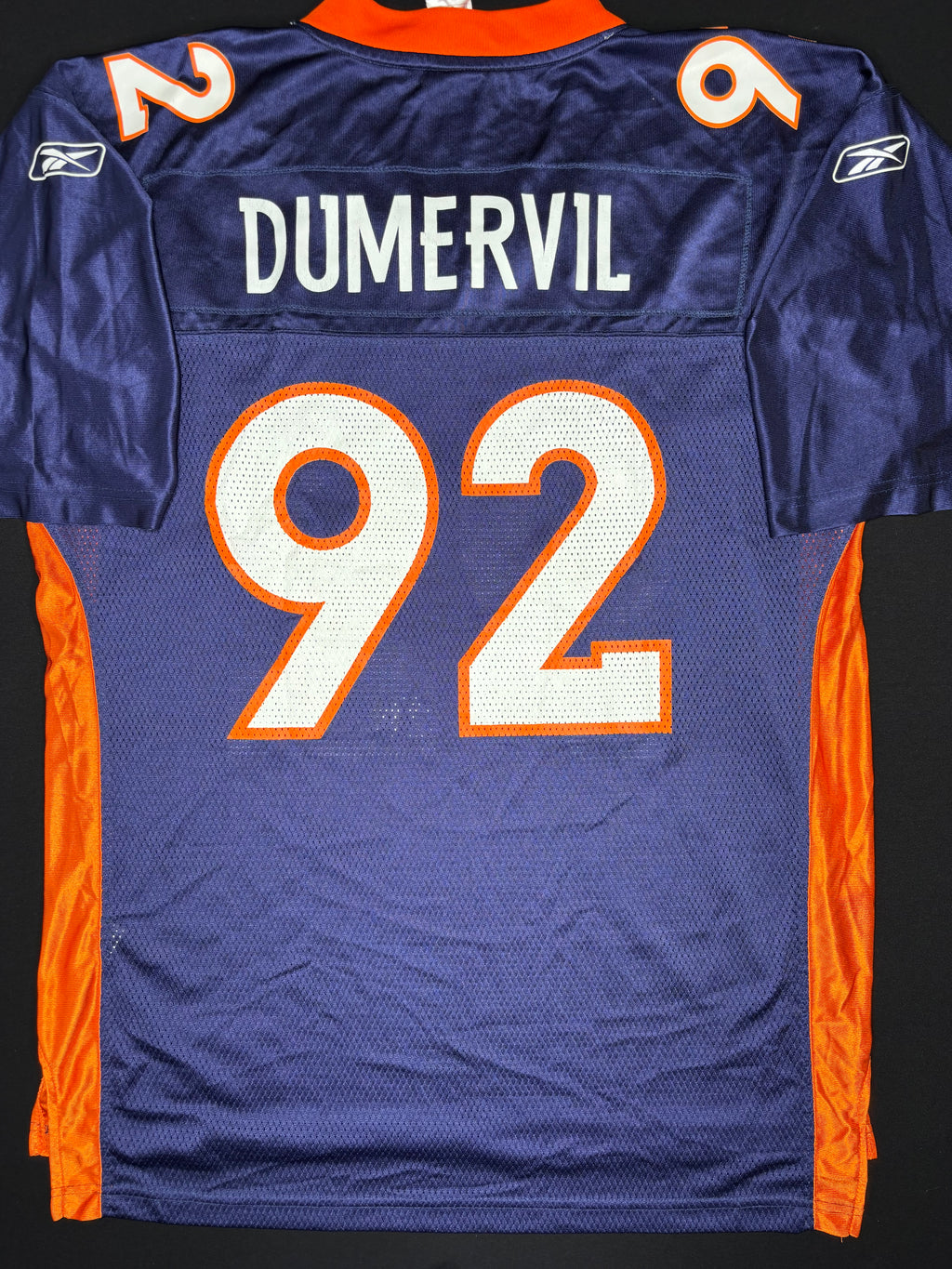 Denver Broncos Elvis Dumervil Reebok Football Jersey Size: Large