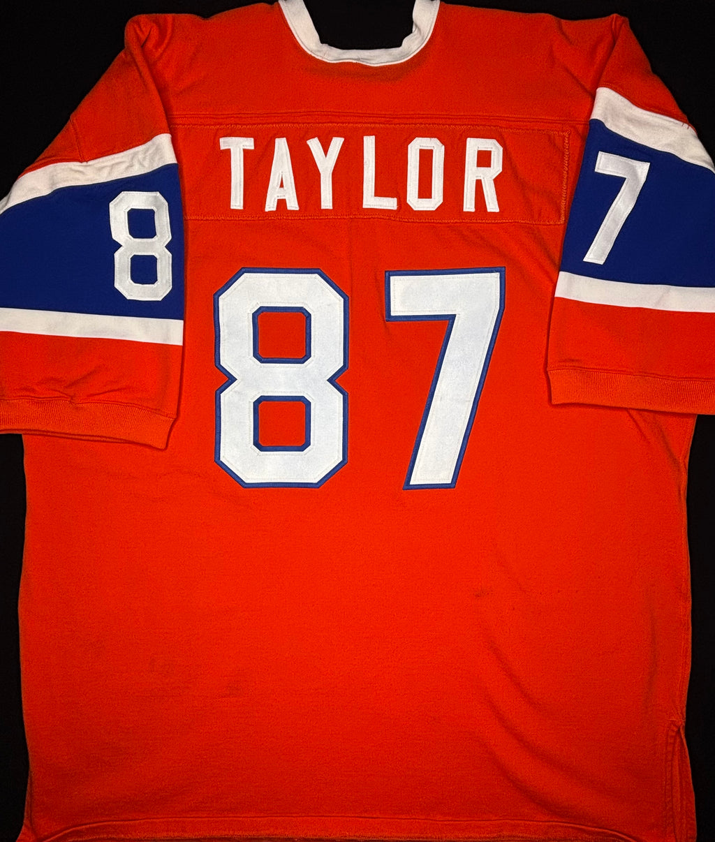 Denver Broncos Lionel Taylor Southland Athletic Football Jersey Size: 64
