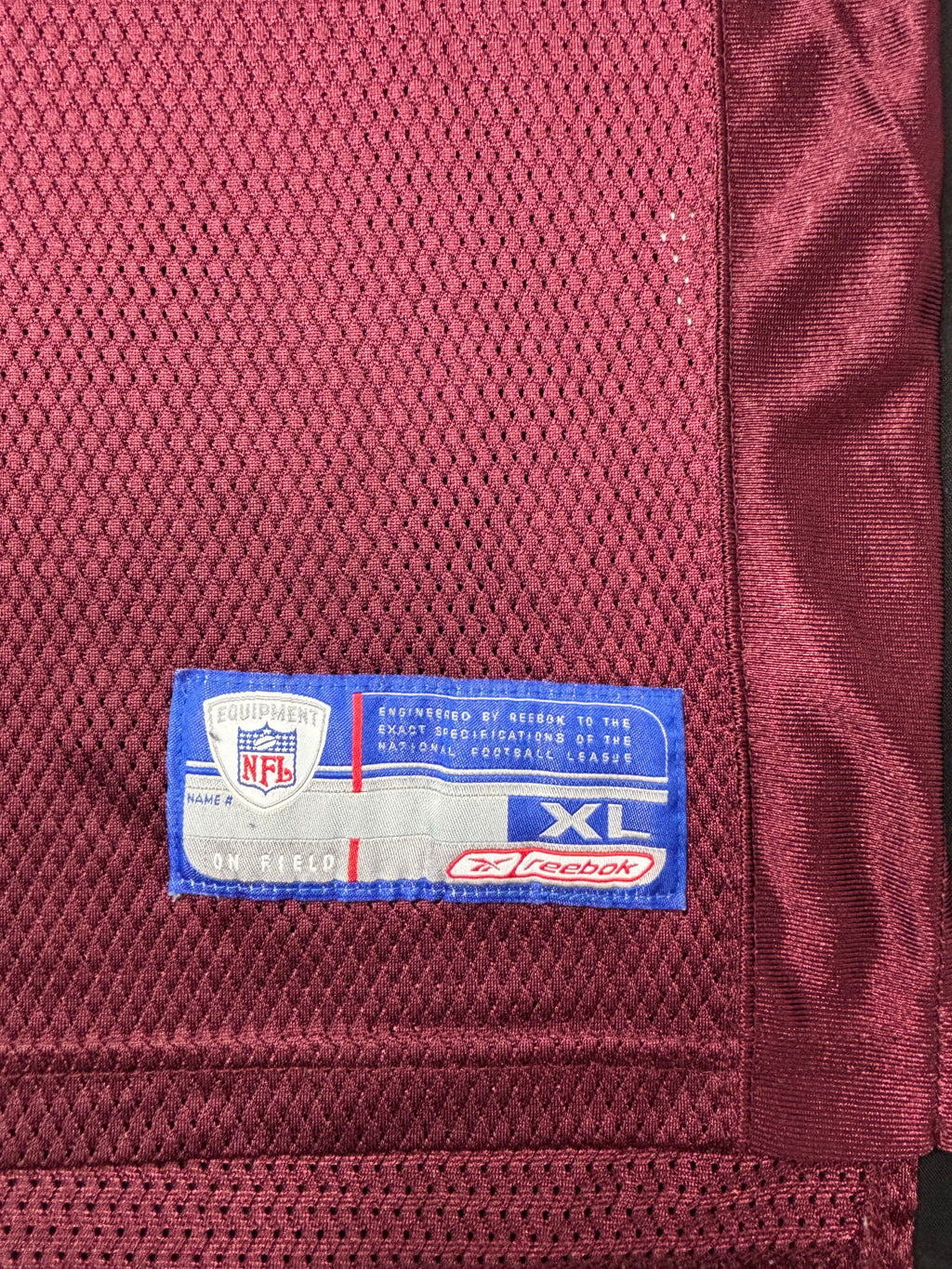 Washington Redskins Stephen Davis 70th Anniversary Reebok Football Jersey Size: XL