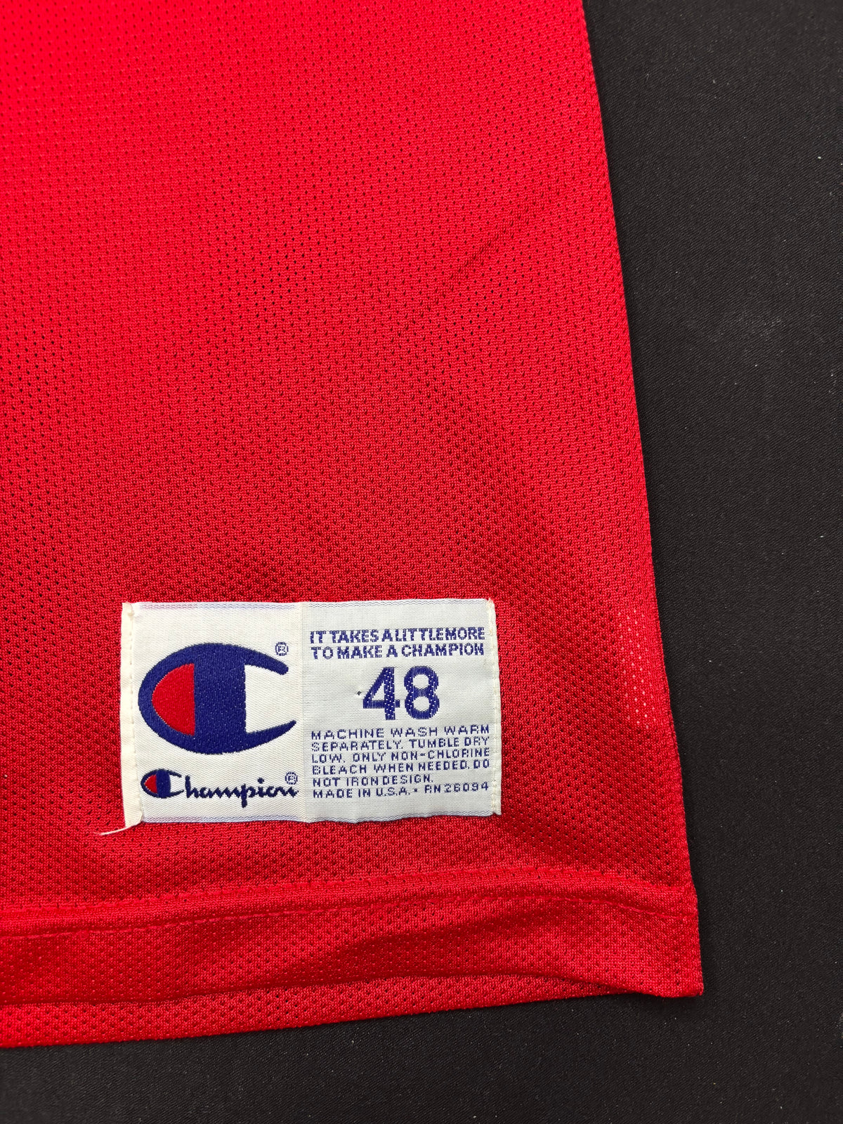 Chicago Bulls Scottie Pippen Champion Basketball Jersey Size: 48