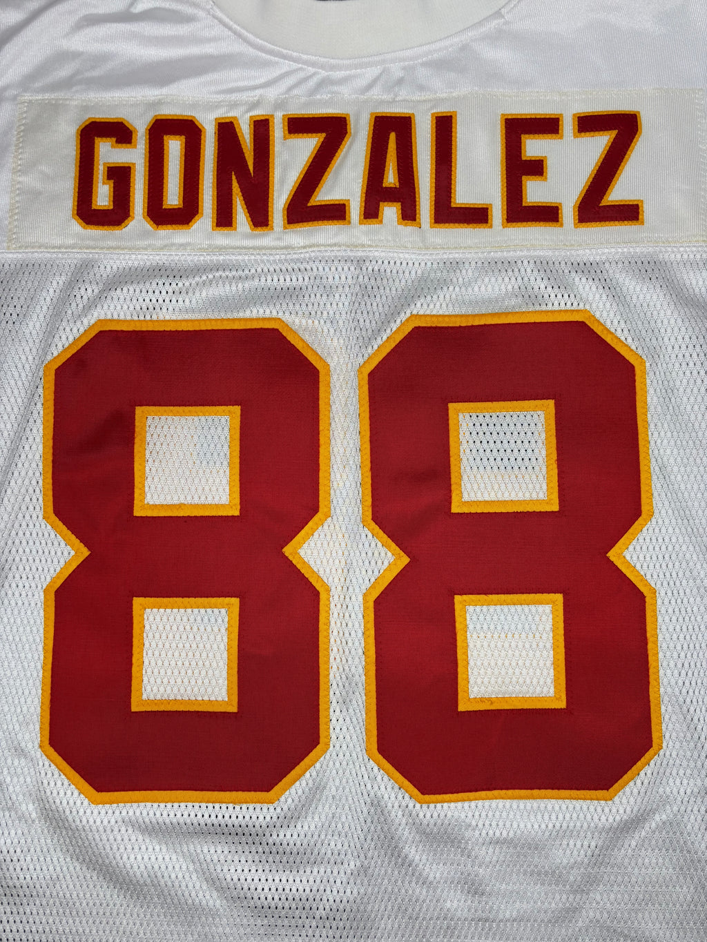 Kansas City Chiefs Tony Gonzalez Reebok Authentic Football Jersey Size: 60