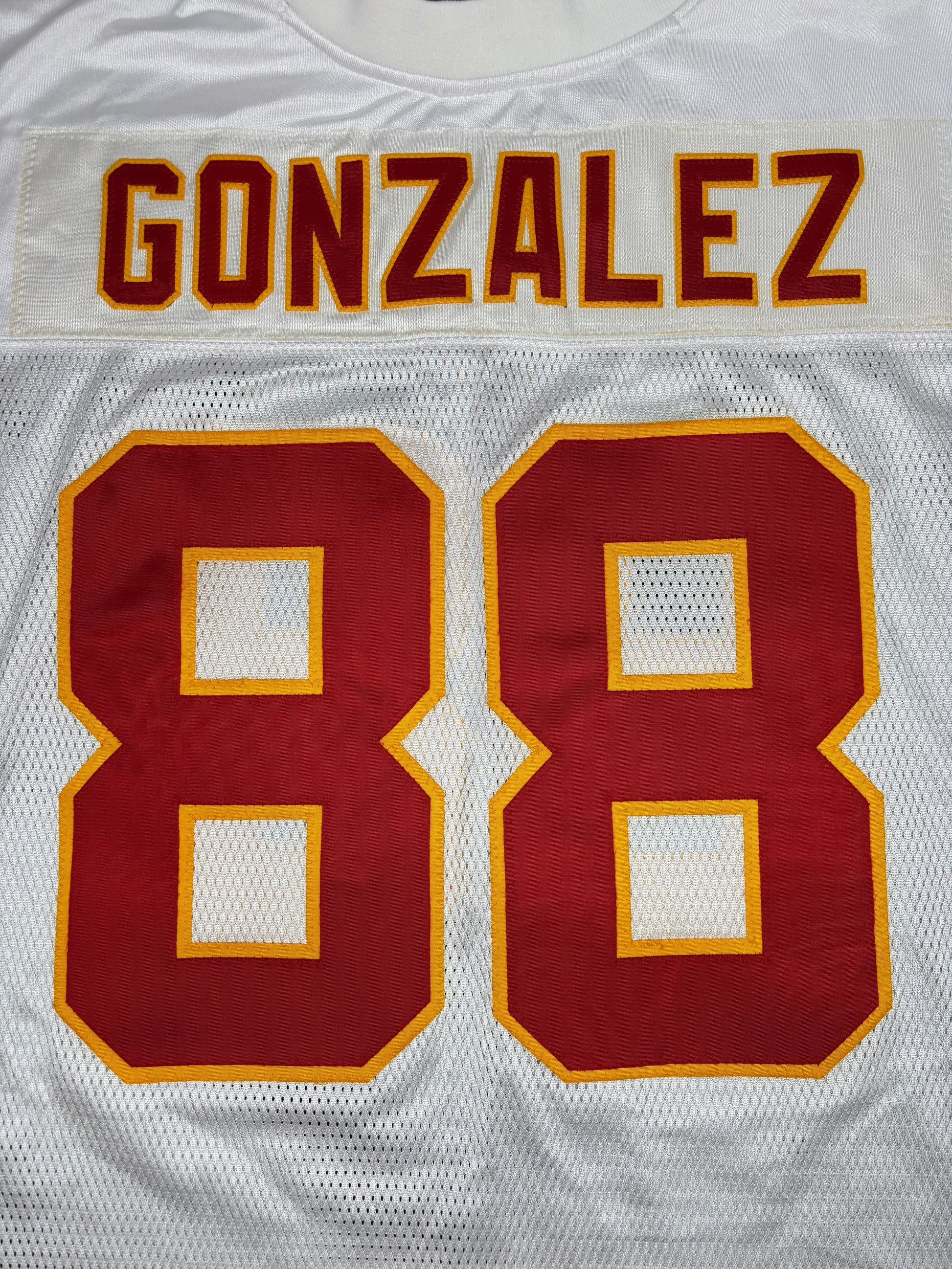 Kansas City Chiefs Tony Gonzalez Reebok Authentic Football Jersey Size: 60