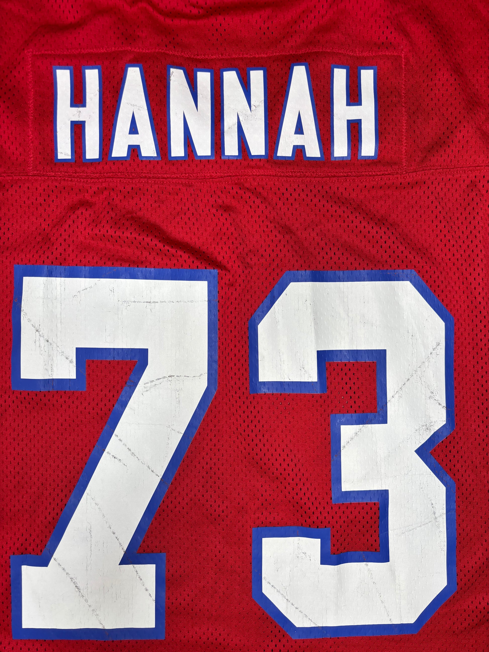 New England Patriots John Hannah 84’ Mitchell & Ness Authentic Football Jersey Size: 5XL