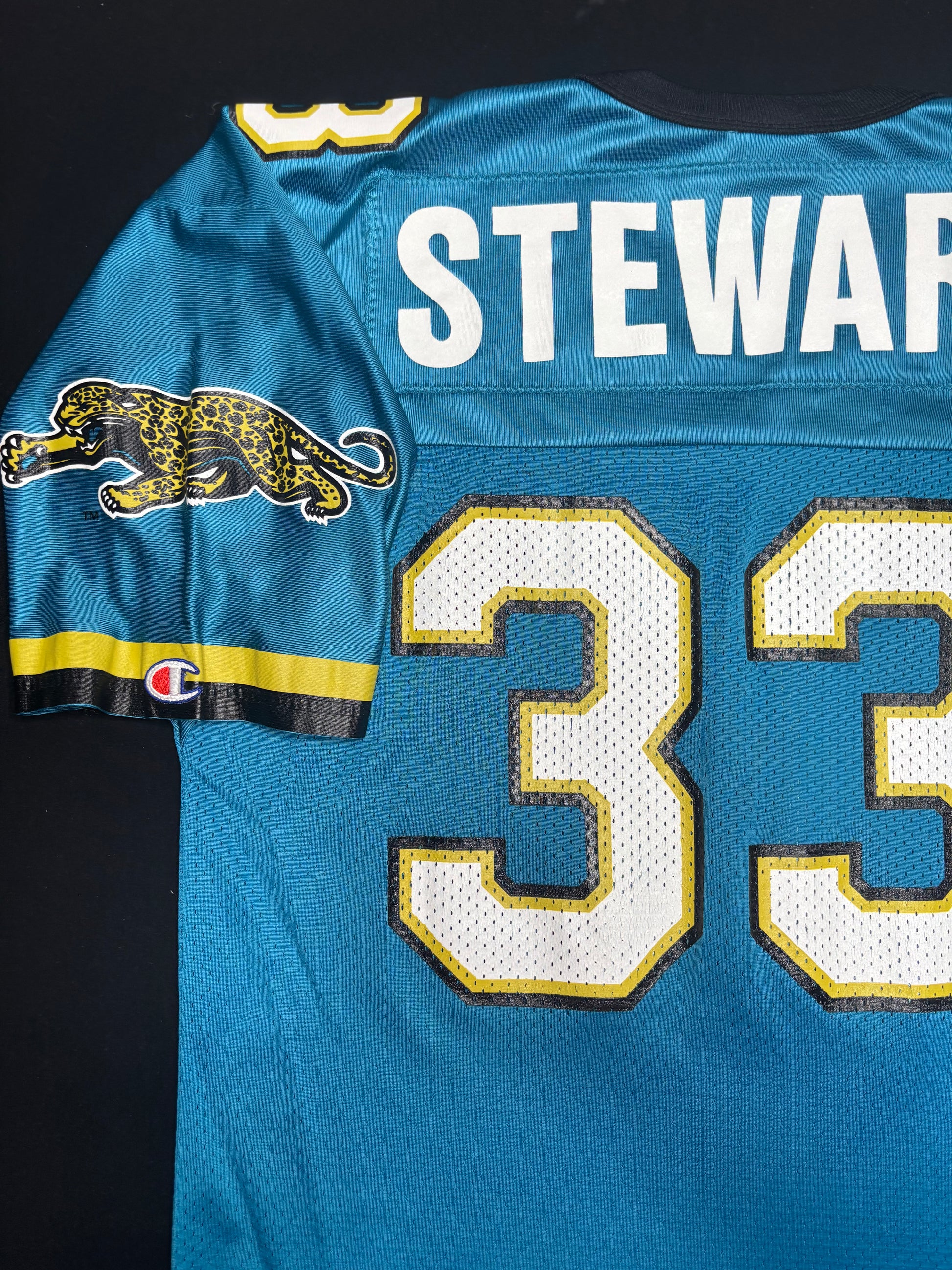 Vintage Jacksonville Jaguars James Stewart Champion Football Jersey Size: 44