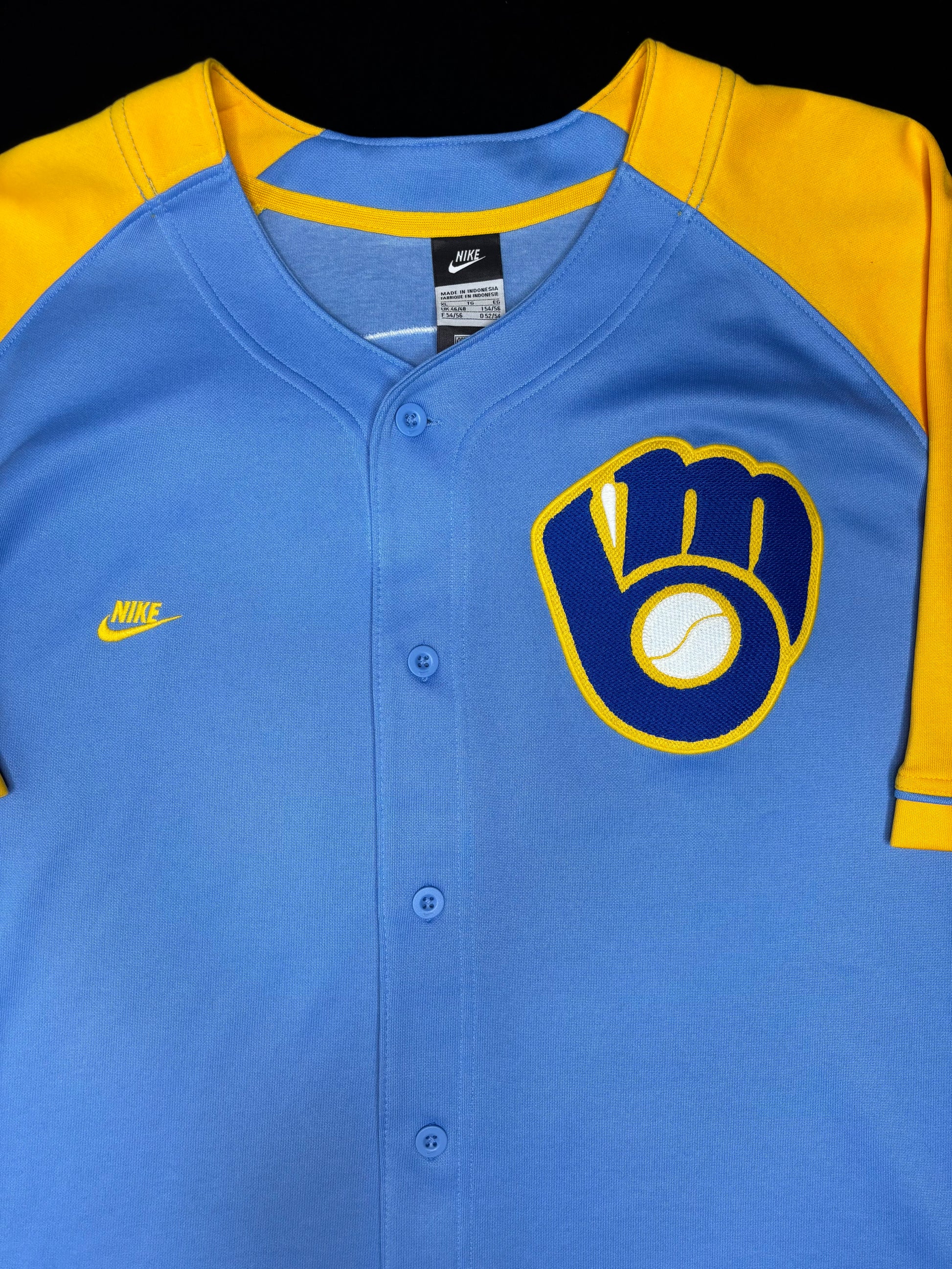Milwaukee Brewers JJ Hardy Nike Cooperstown Collection Size: XL