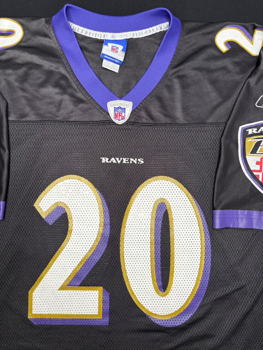 Baltimore Ravens Ed Reed Reebok Football Jersey Size: XL