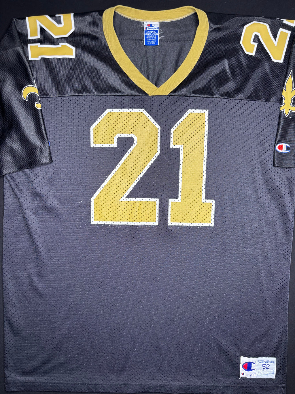 New Orleans Saints Eric Allen Champion Football Jersey Size: 52