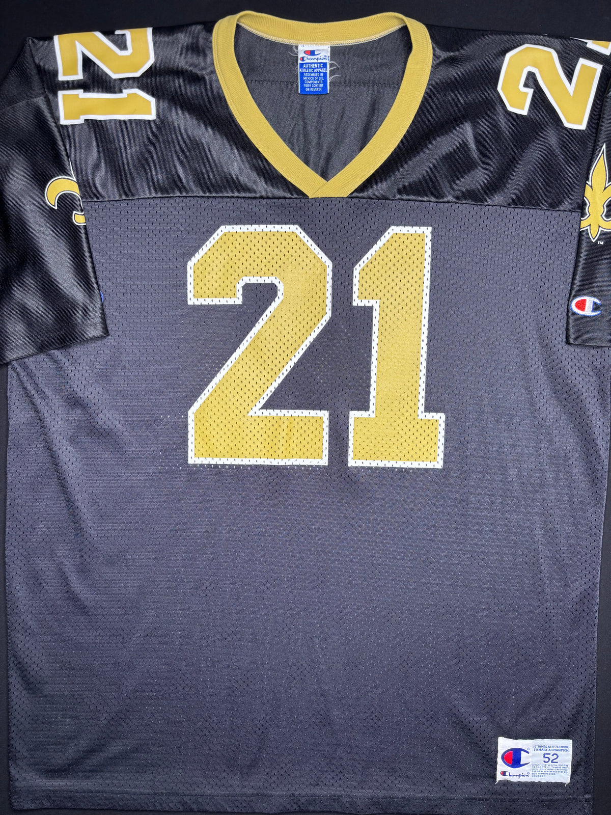 New Orleans Saints Eric Allen Champion Football Jersey Size: 52
