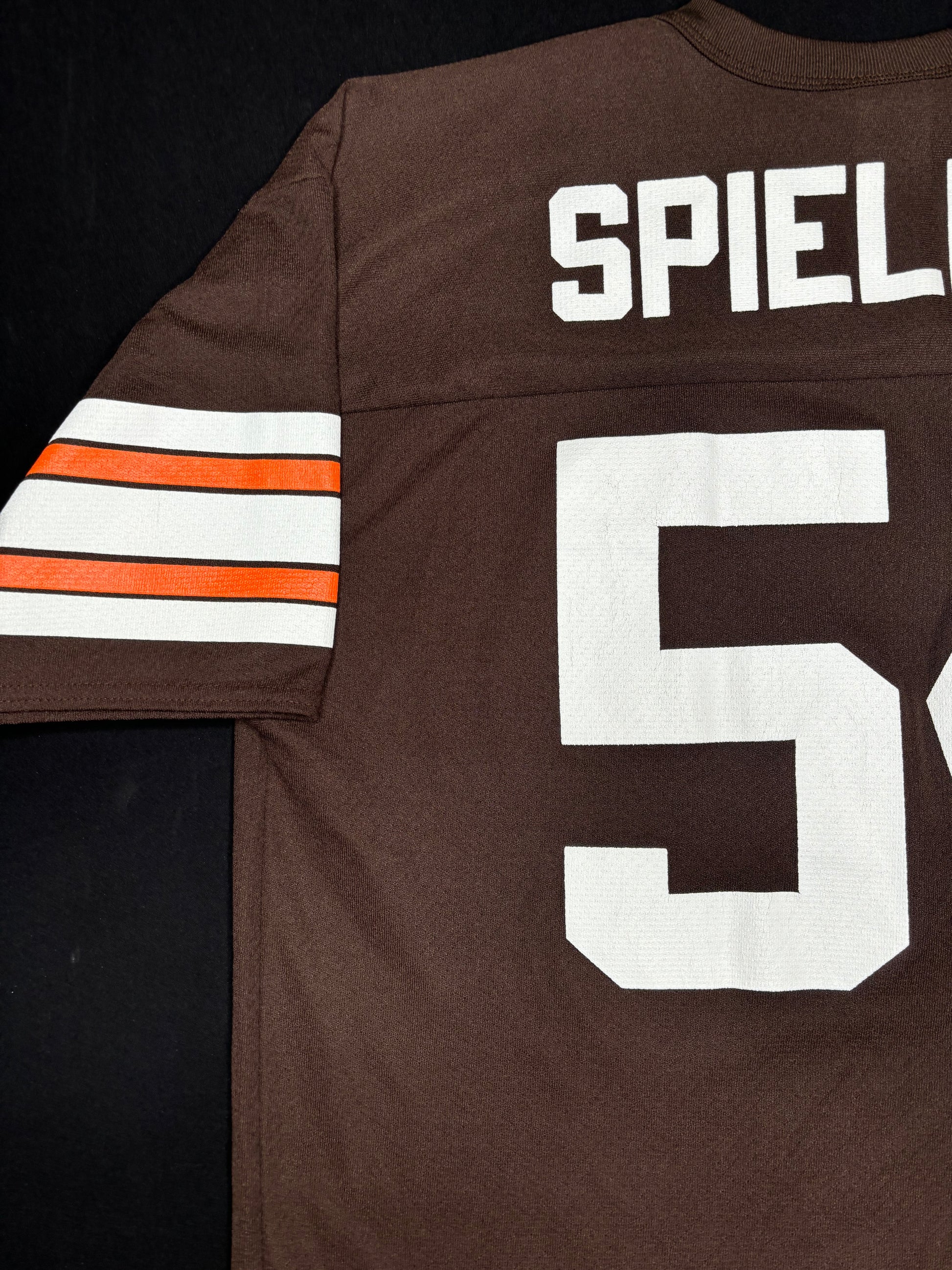 Vintage Cleveland Browns Chris Spielman Logo Athletic Football Jersey Size: Large