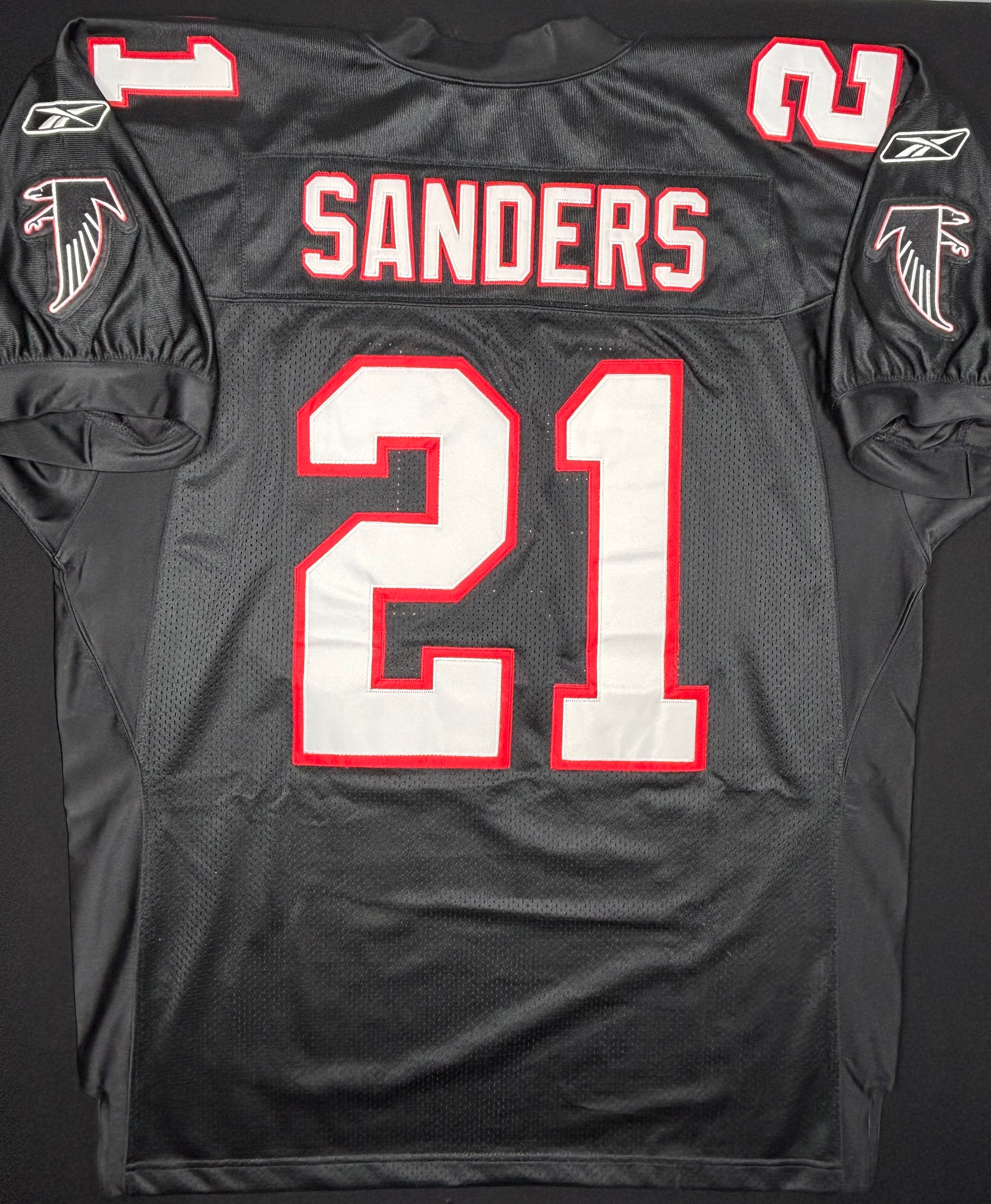 Atlanta Falcons Deion Sanders Reebok Authentic Football Jersey Size: 54