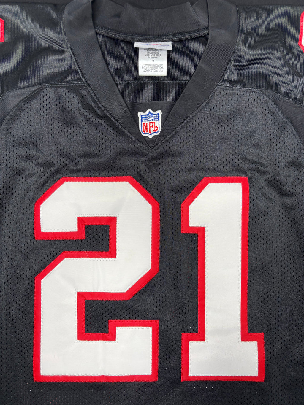 Atlanta Falcons Deion Sanders Reebok Authentic Football Jersey Size: 54