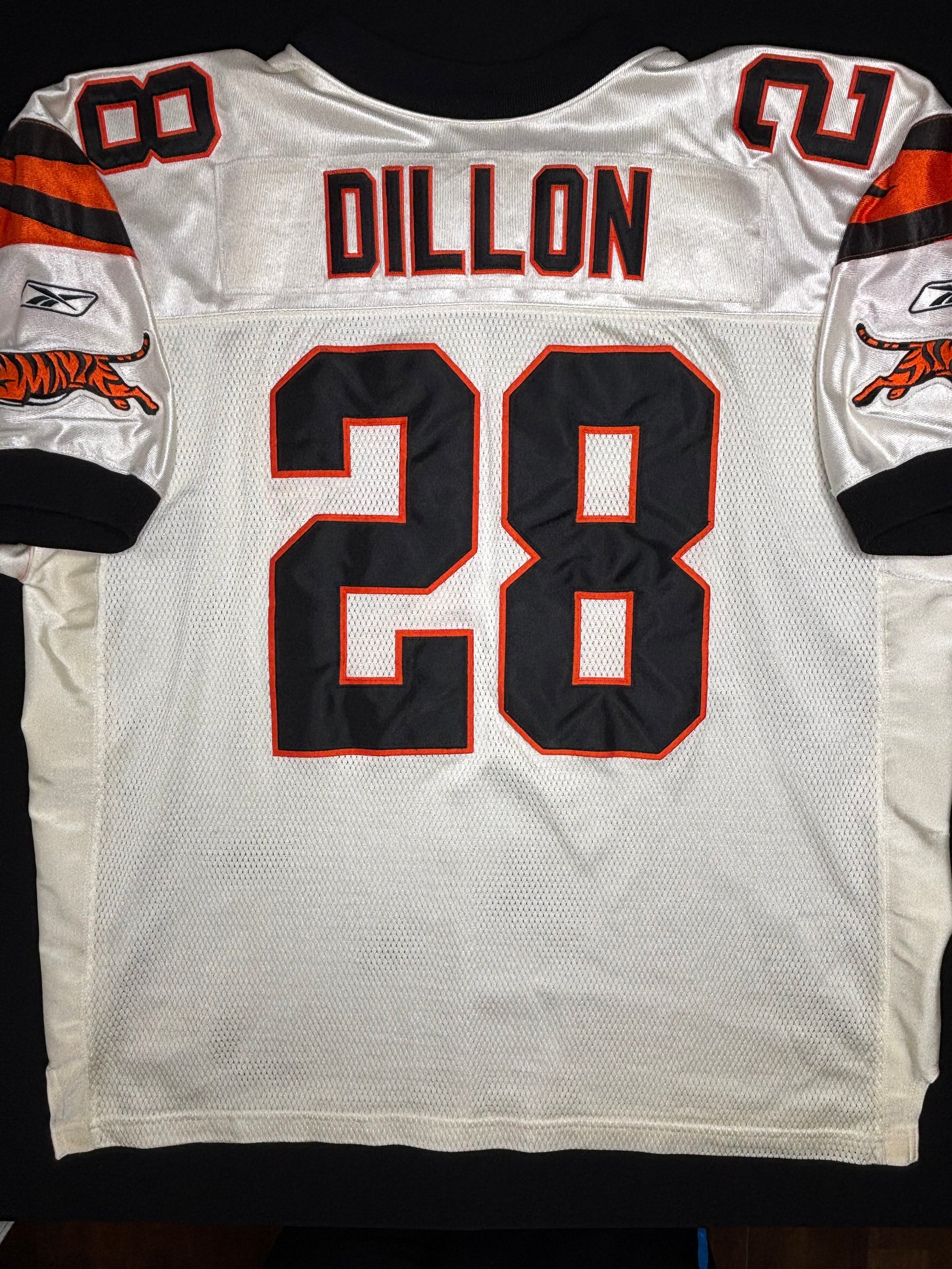 Cincinnati Bengals Corey Dillon Authentic Reebok Football Jersey Size: 56