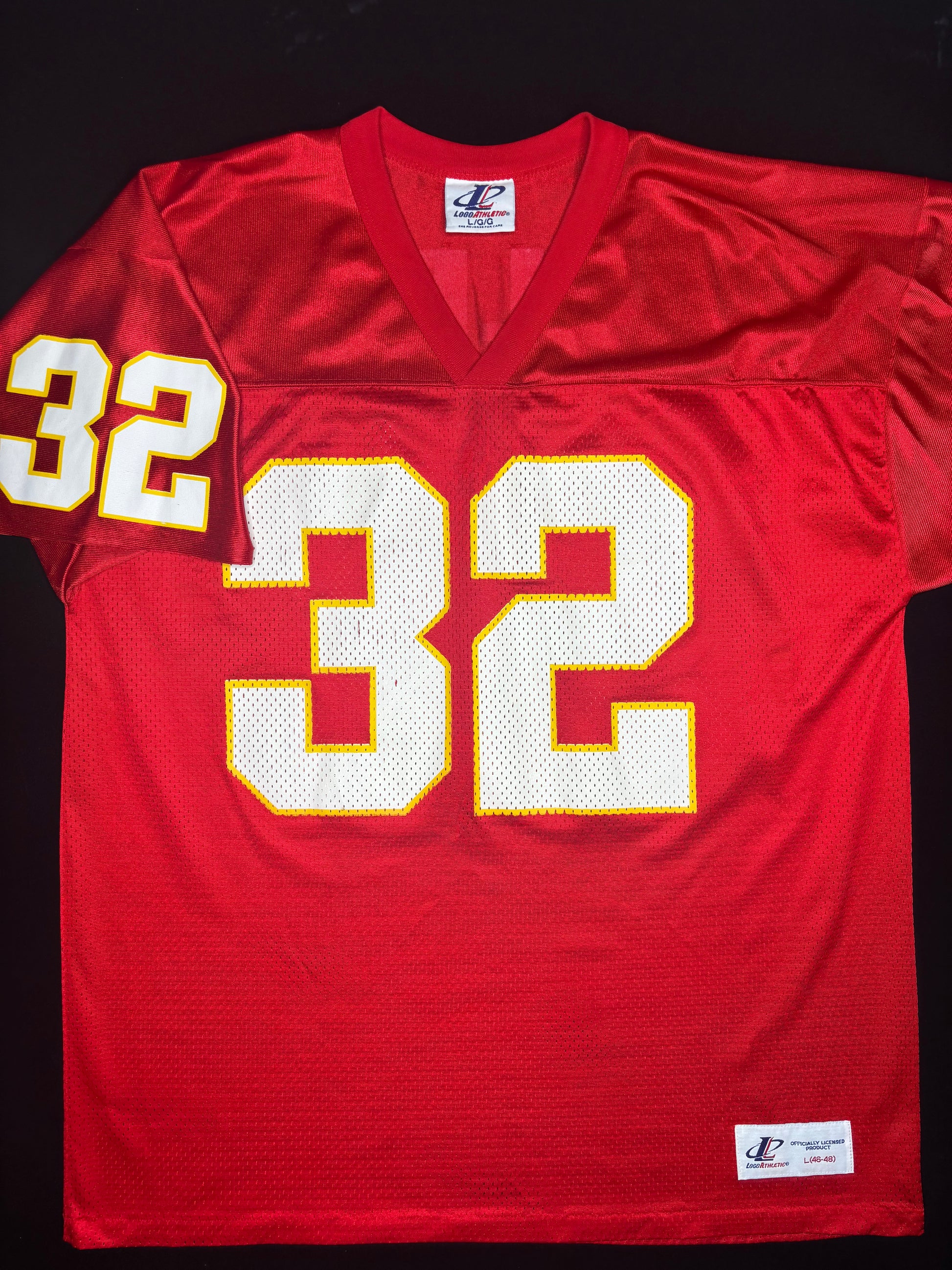 Vintage Kansas City Chiefs Marcus Allen Logo Athletic Football Jersey Size: Large