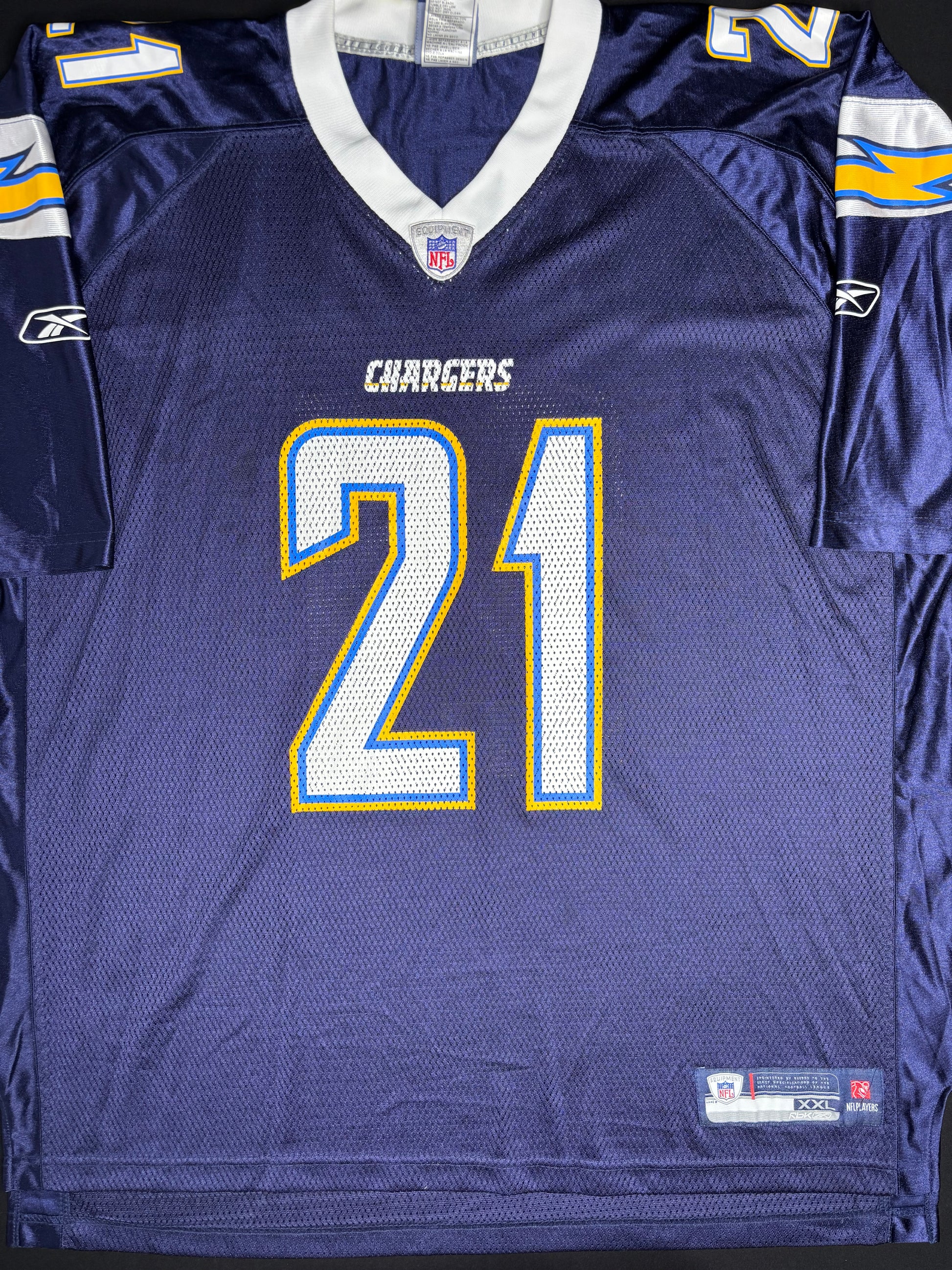San Diego Chargers Ladainian Tomlinson Reebok Football Jersey Size: XXL