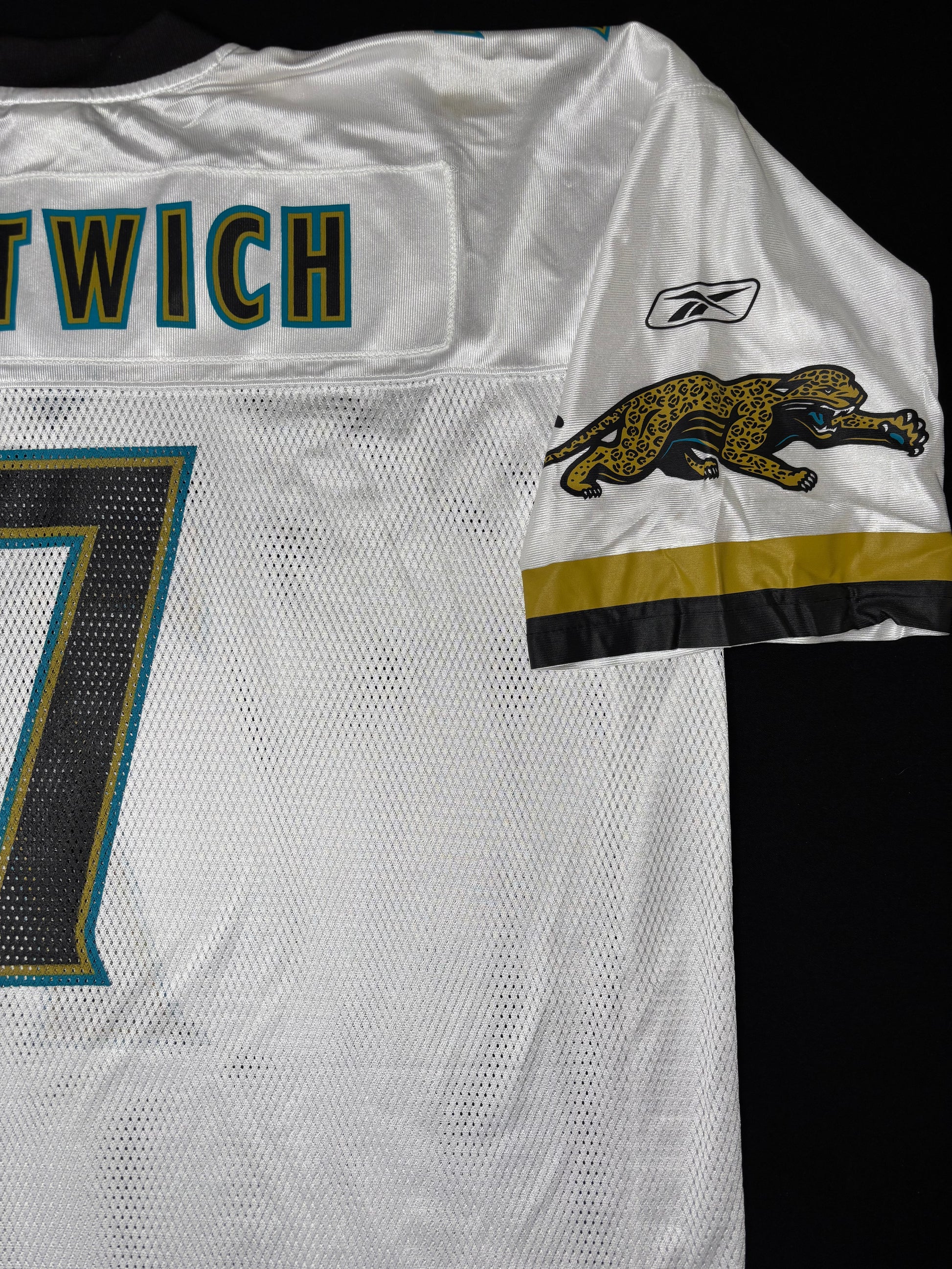 Jacksonville Jaguars Byron Leftwich Reebok Football Jersey Size: XXL