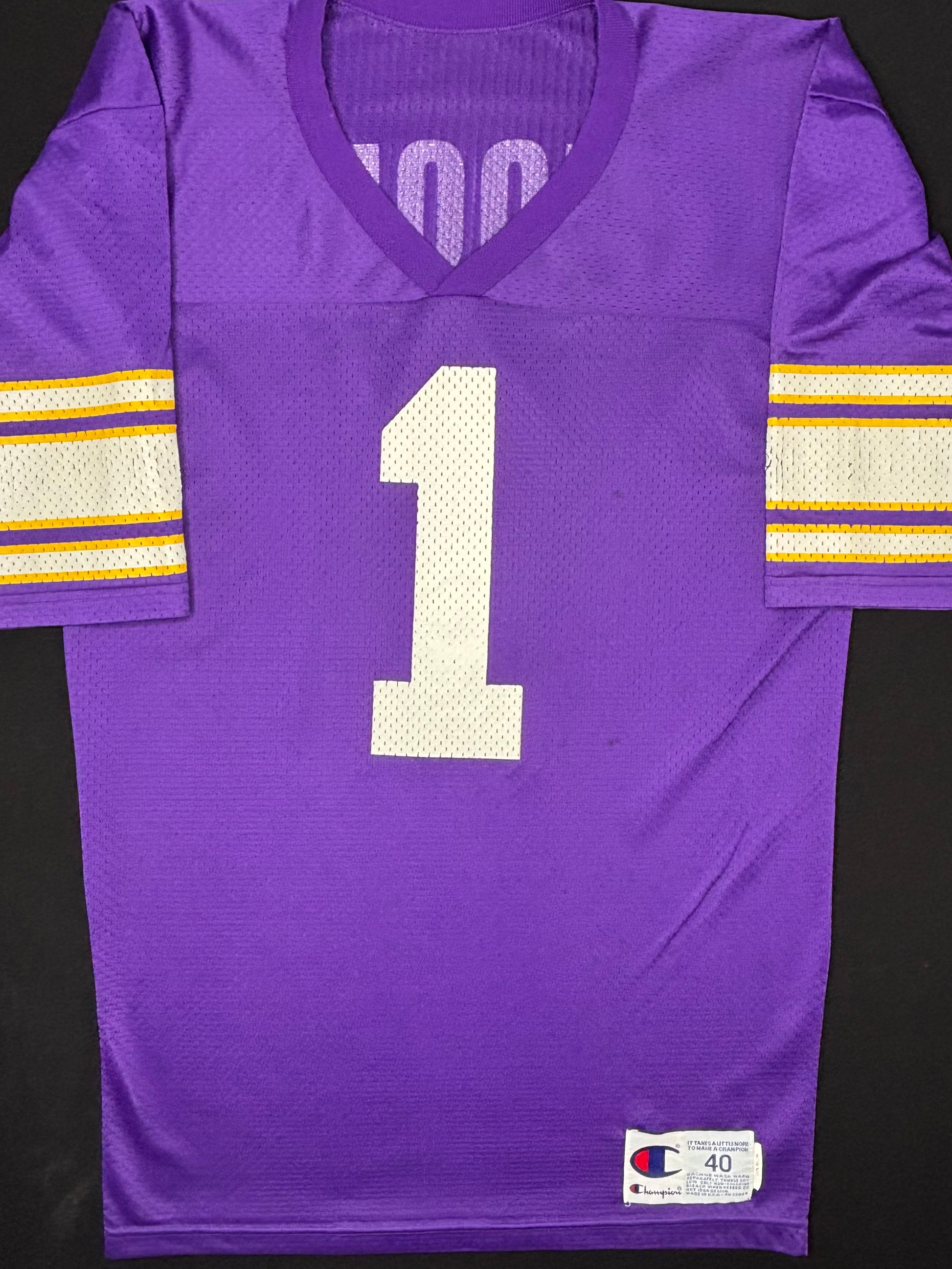 Minnesota Vikings Warren Moon Champion Football Jersey Size: 40