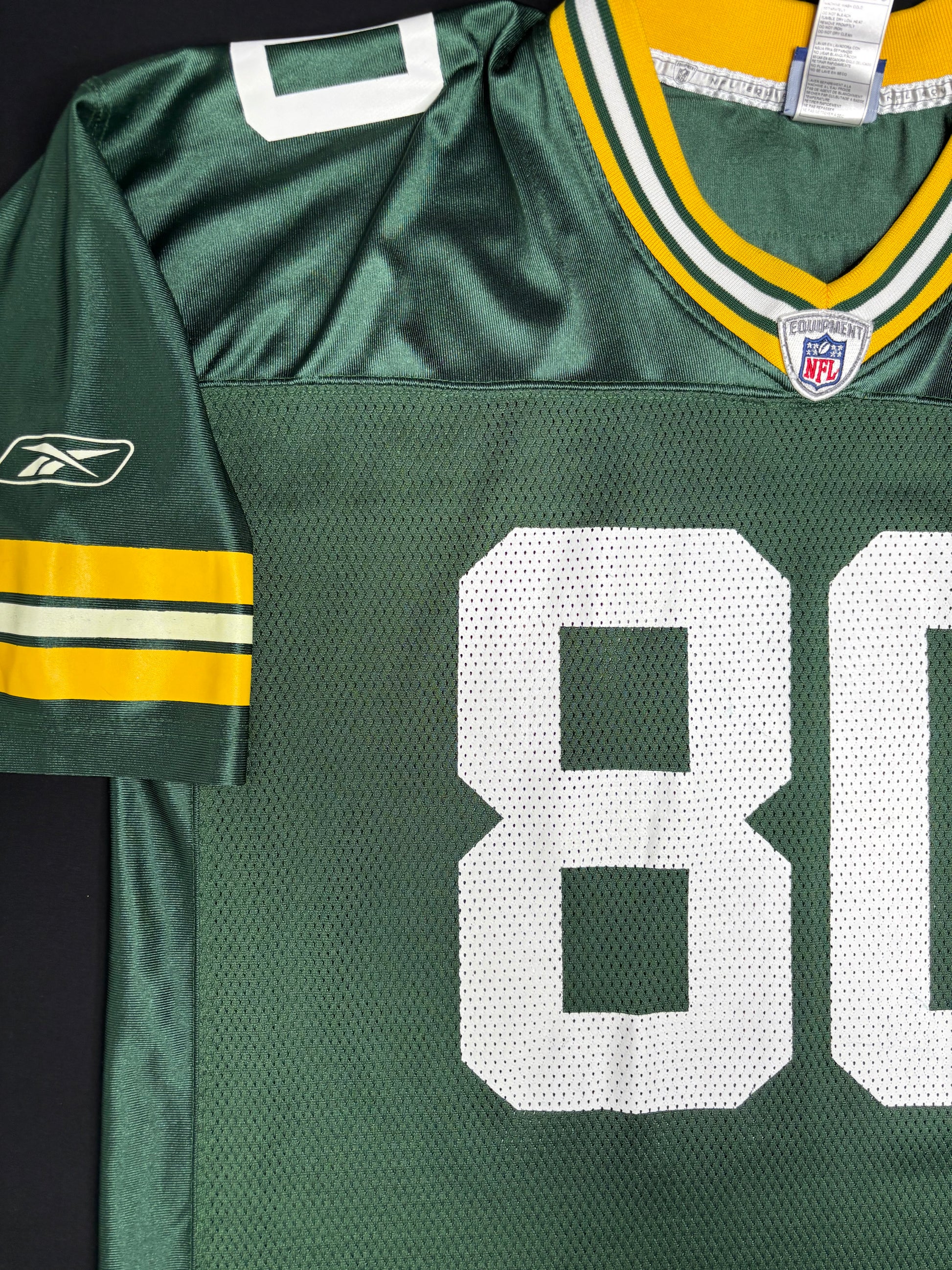 Green Bay Packers Donald Driver Reebok Football Jersey Size: XL