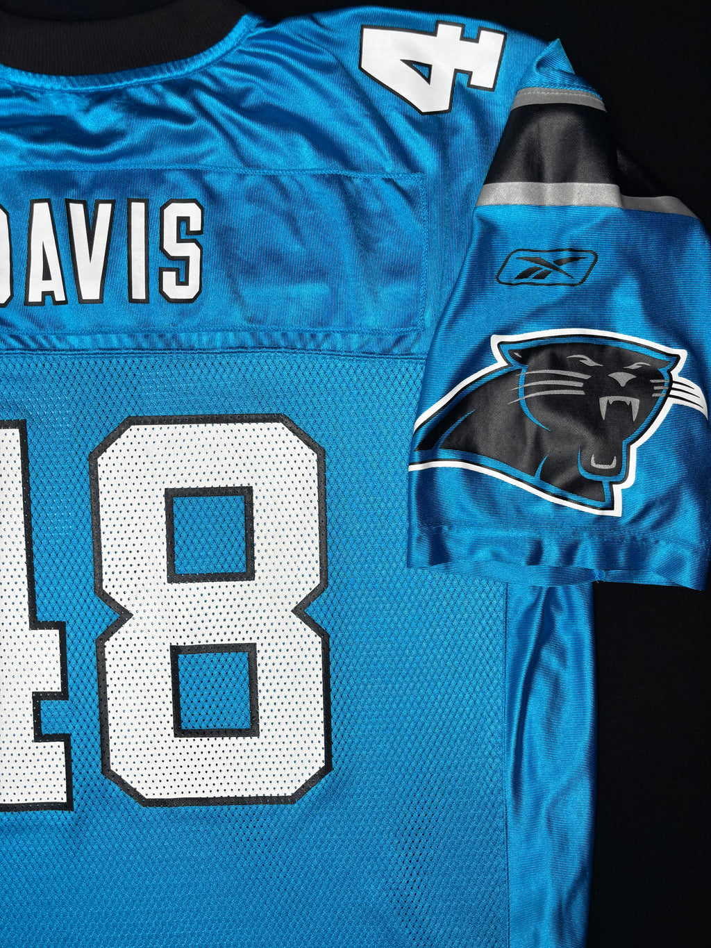 Carolina Panthers Stephan Davis Reebok Football Jersey Size: XL
