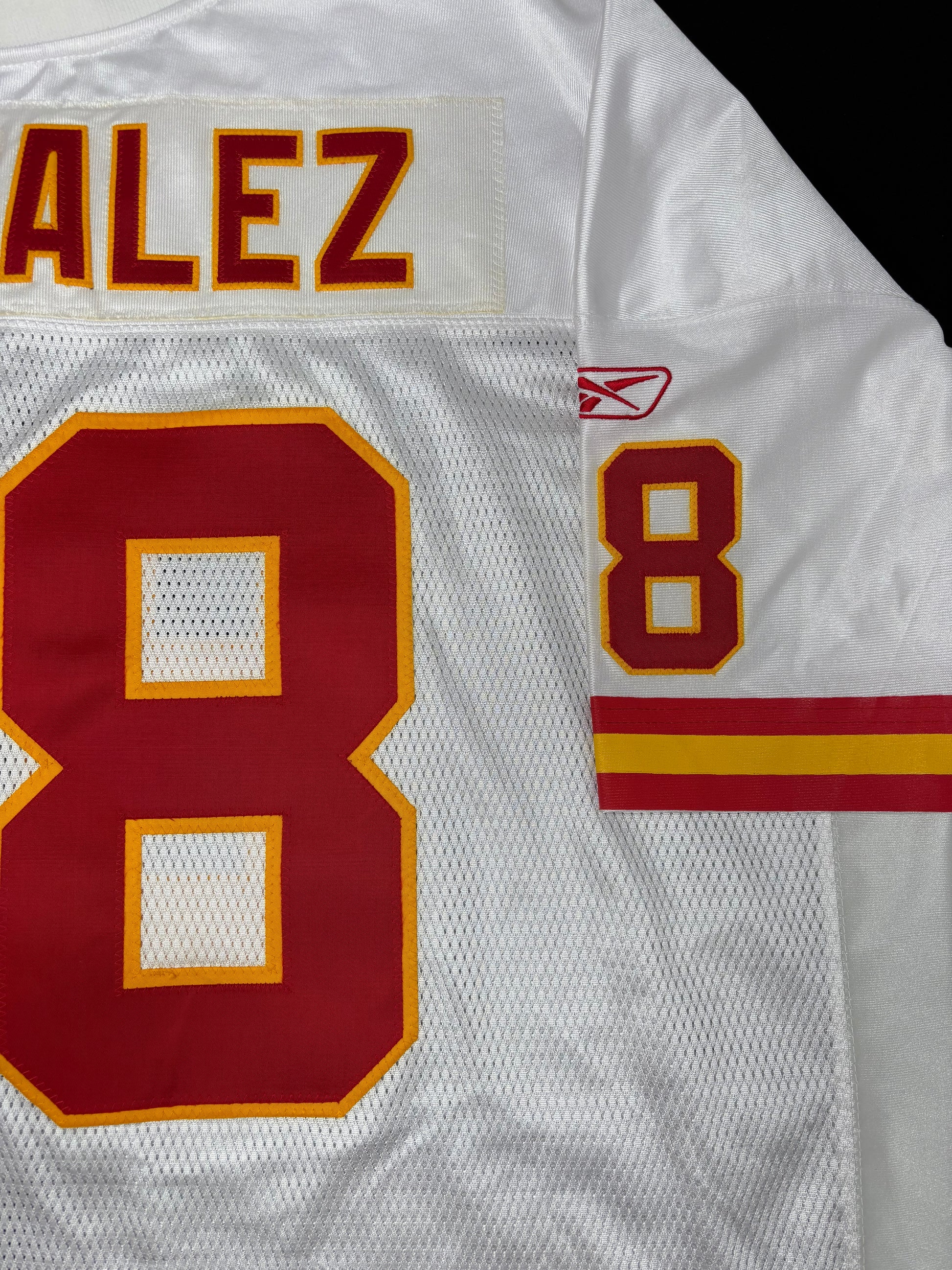 Kansas City Chiefs Tony Gonzalez Reebok Authentic Football Jersey Size: 60