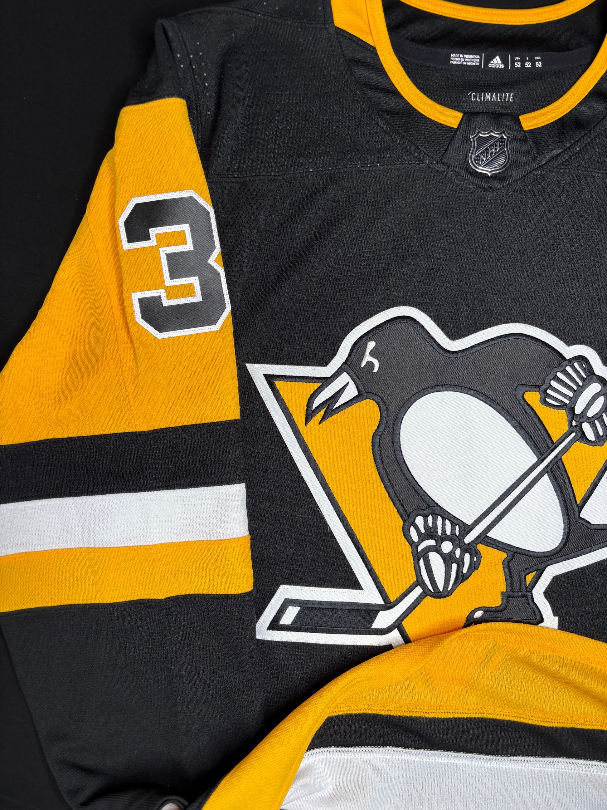 Pittsburgh Penguins Matt Murray Authentic Adidas Hockey Jersey Size: 52