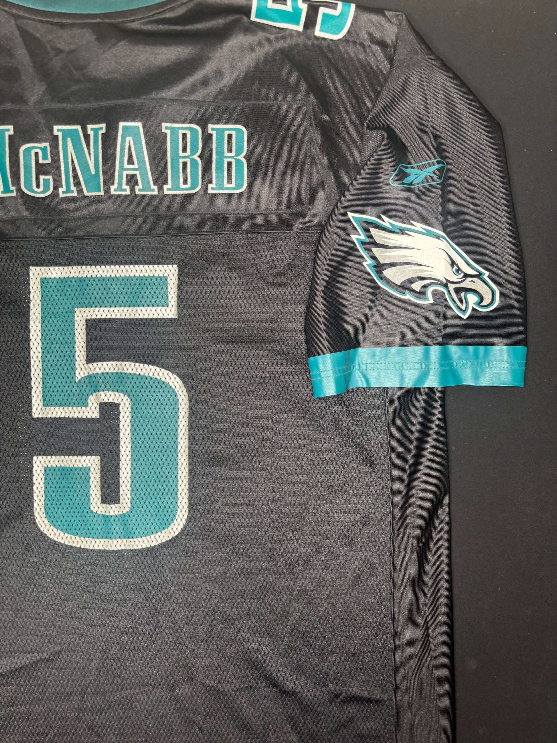 Philadelphia Eagles Donovan McNabb Alt Black Reebok Football Jersey Size: XL