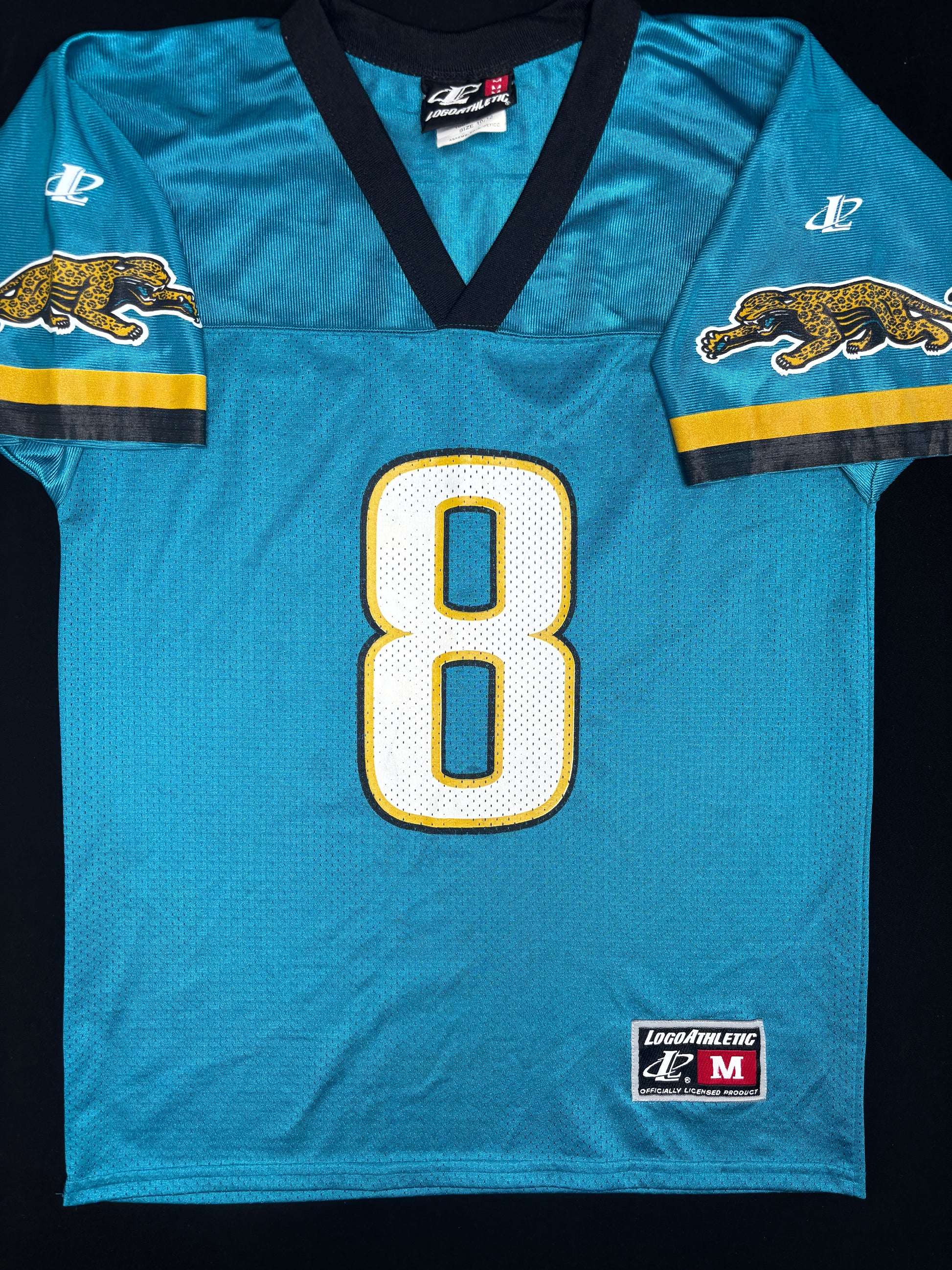 Jacksonville Jaguars Mark Brunell Logo Athletic Football Jersey Size: Youth Medium