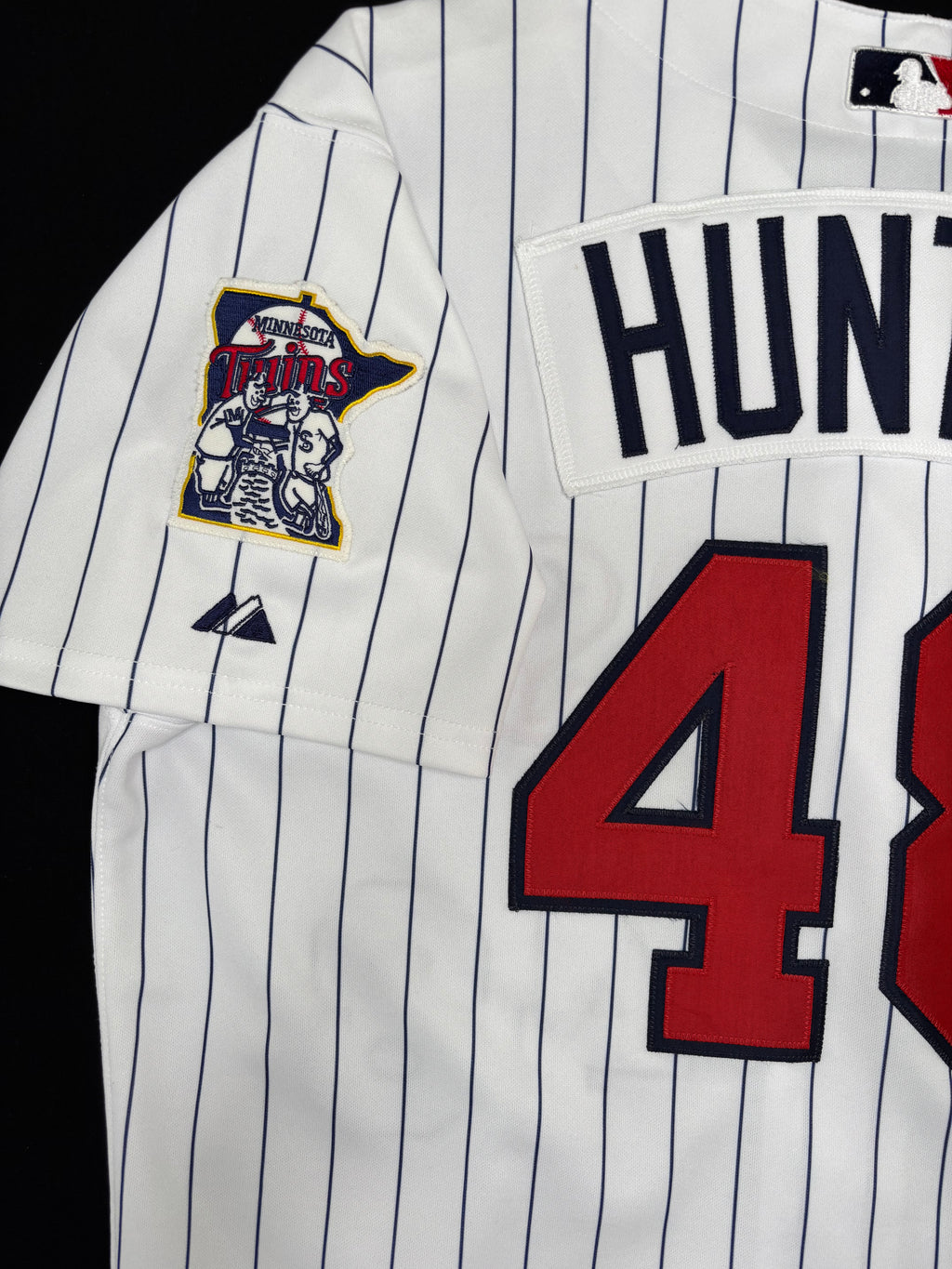 Minnesota Twins Torii Hunter Authentic Majestic Baseball Jersey Size: 48