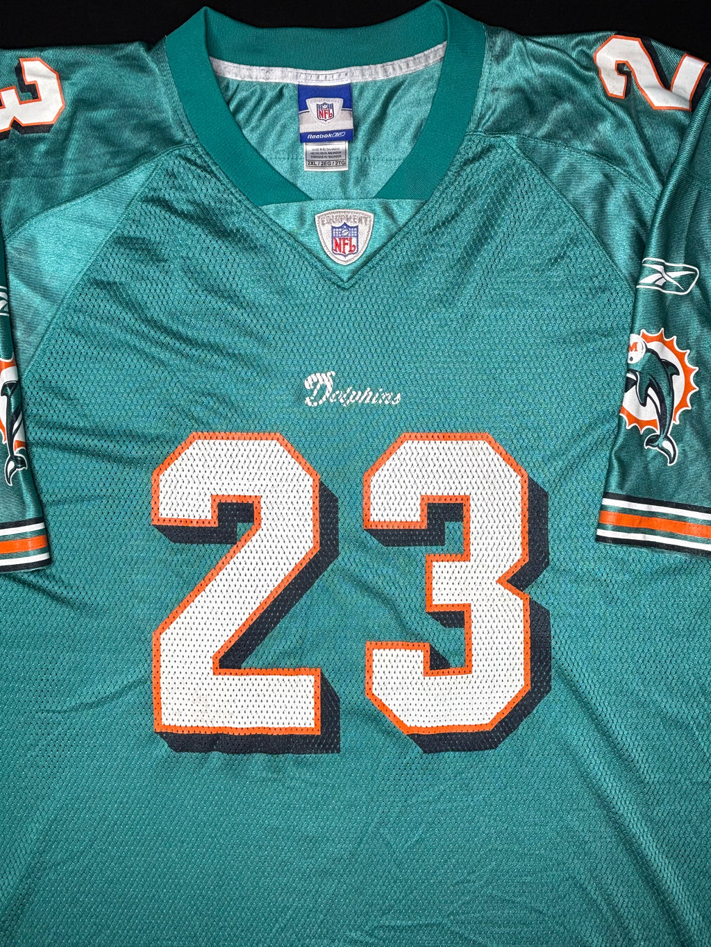Miami Dolphins Ronnie Brown Reebok Football Jersey Size: XXL