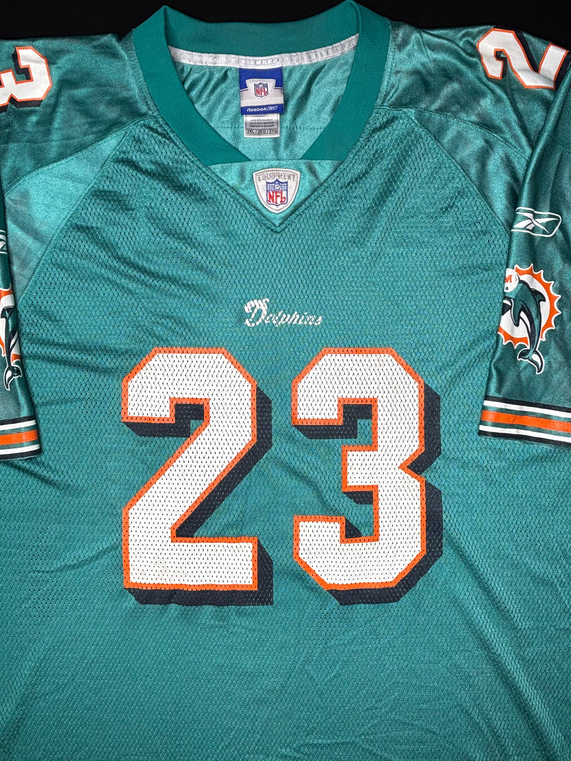 Miami Dolphins Ronnie Brown Reebok Football Jersey Size: XXL