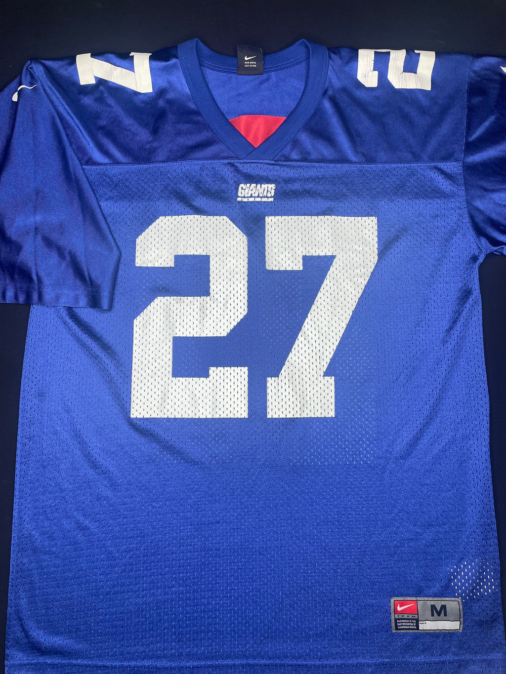 Vintage New York Giants Ron Dayne Nike Football Jersey Size: Medium