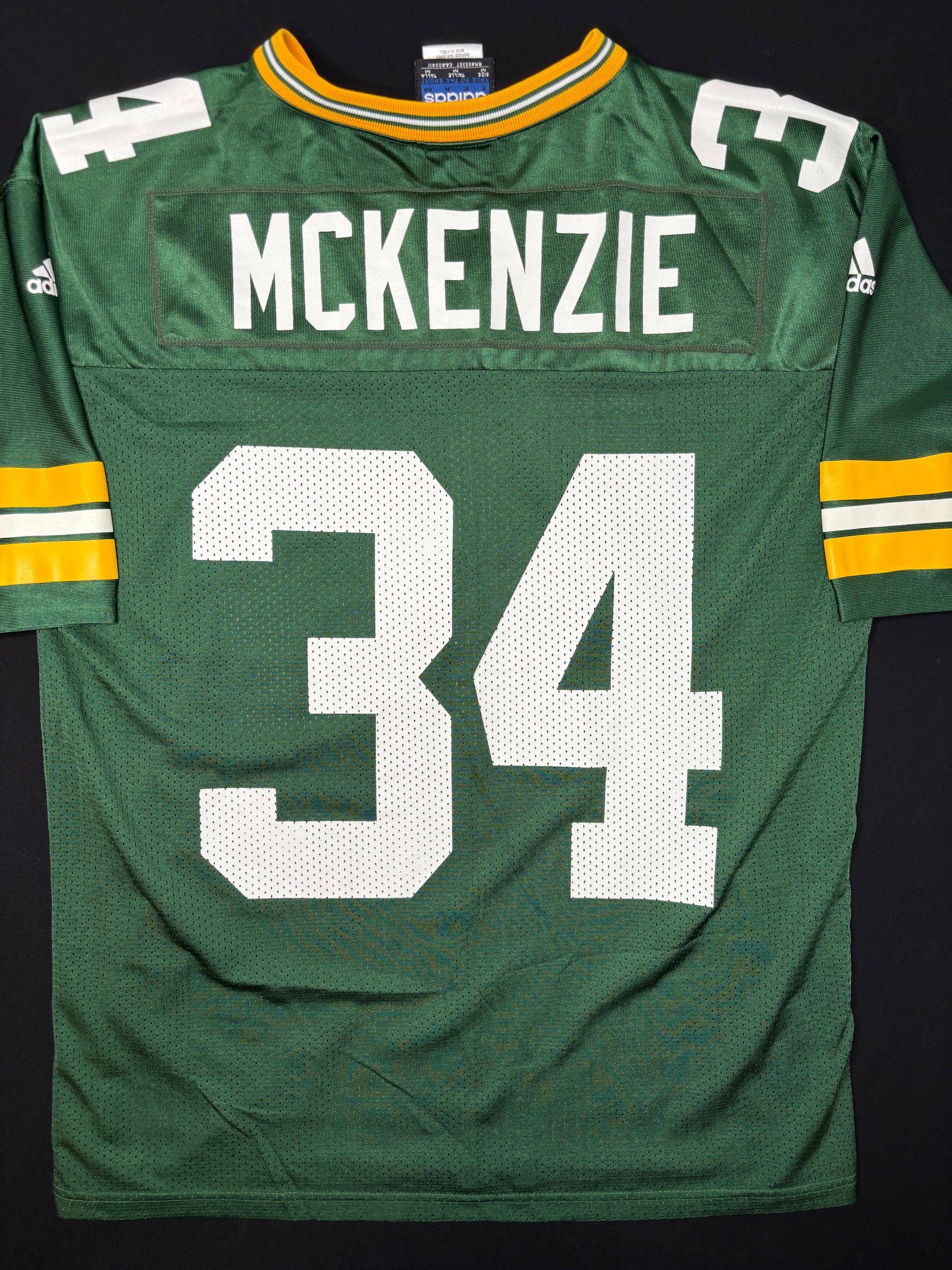 Green Bay Packers Mike McKenzie Adidas Football Jersey Size: Medium