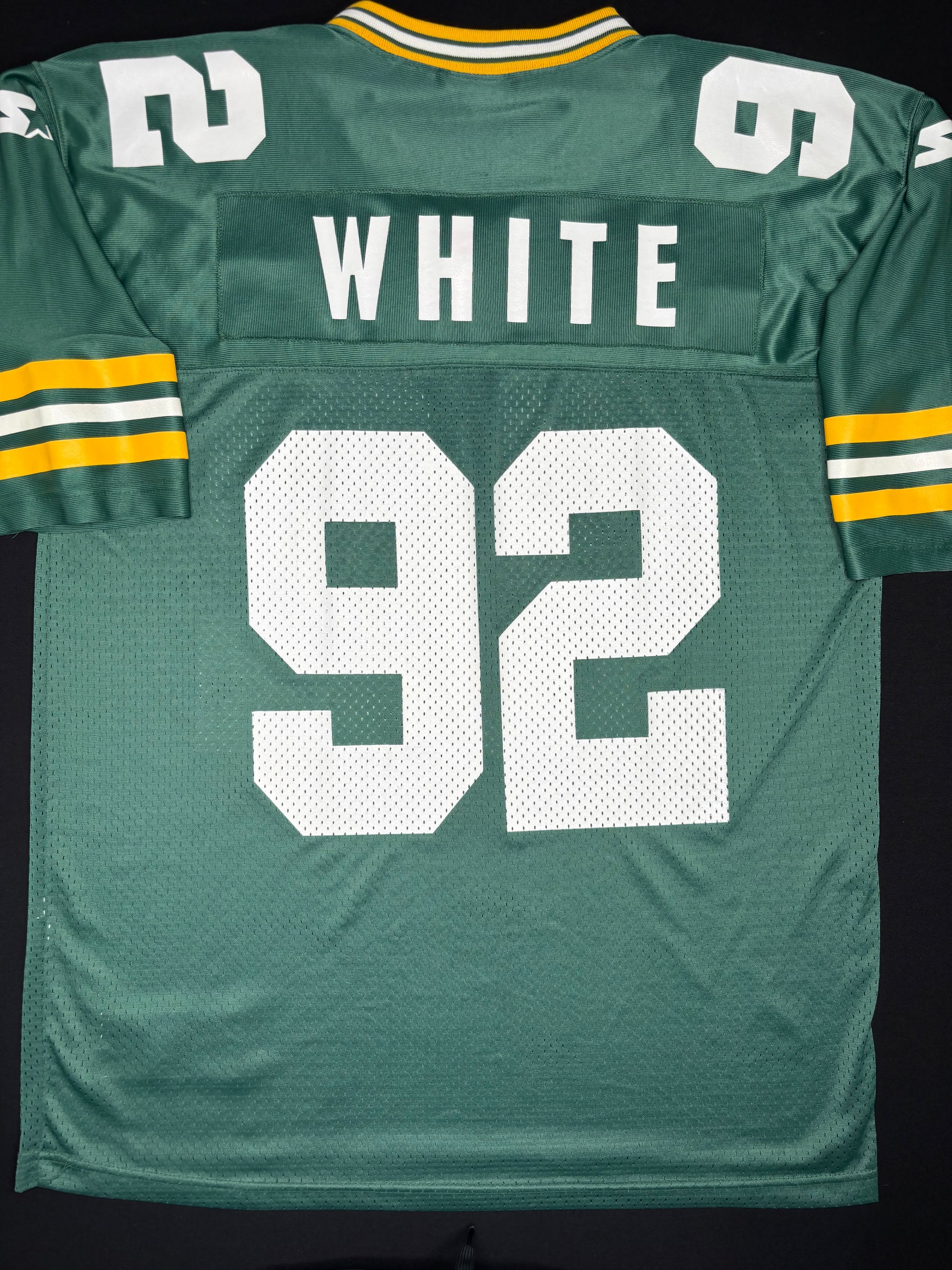 Green Bay Packers Reggie White Starter Football Jersey Size: 48