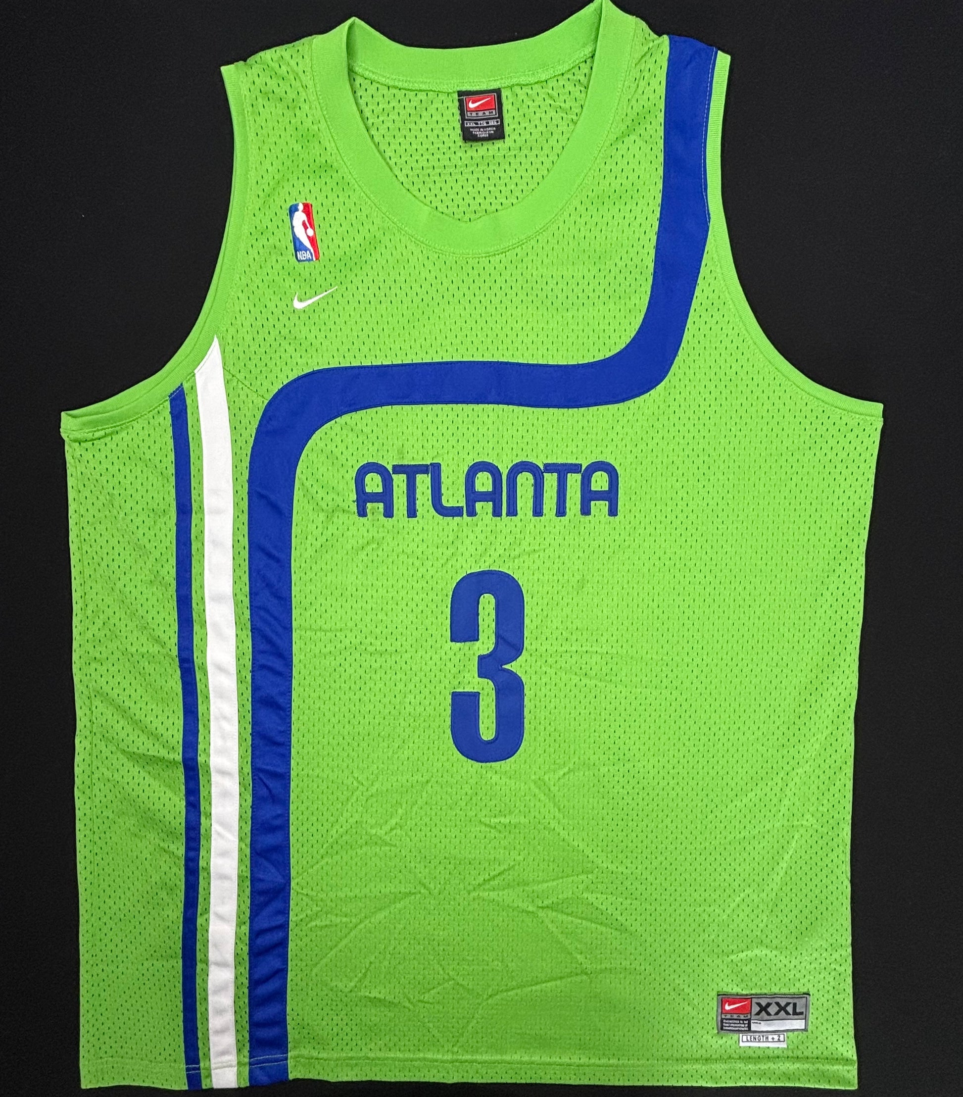 Atlanta Hawks Shareef Abdur- Rahim 1970 Alt Nike Basketball Jersey Size: XXL