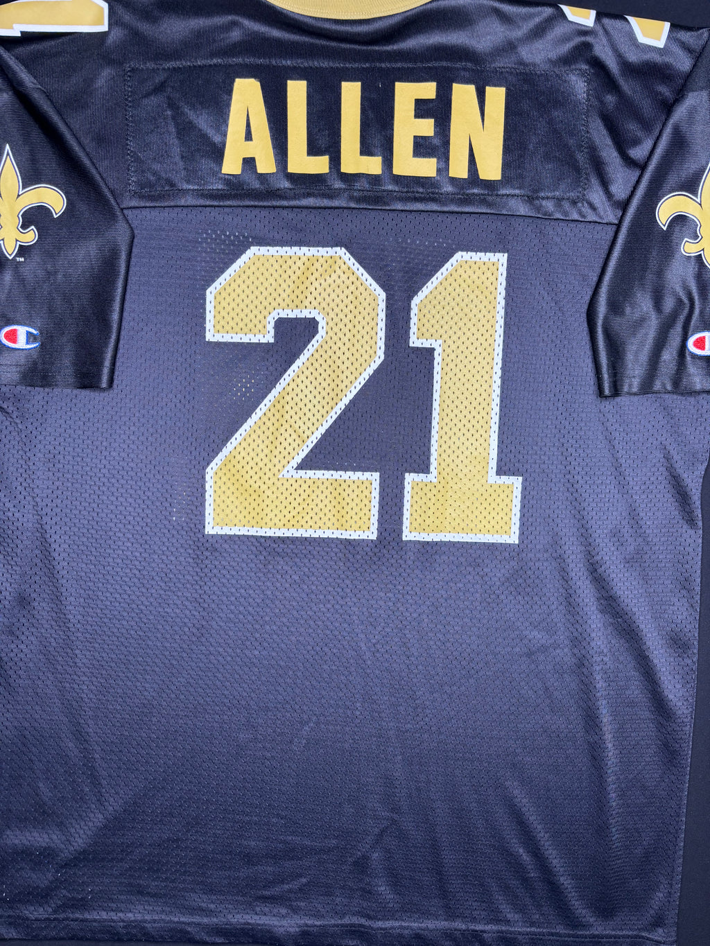 New Orleans Saints Eric Allen Champion Football Jersey Size: 52