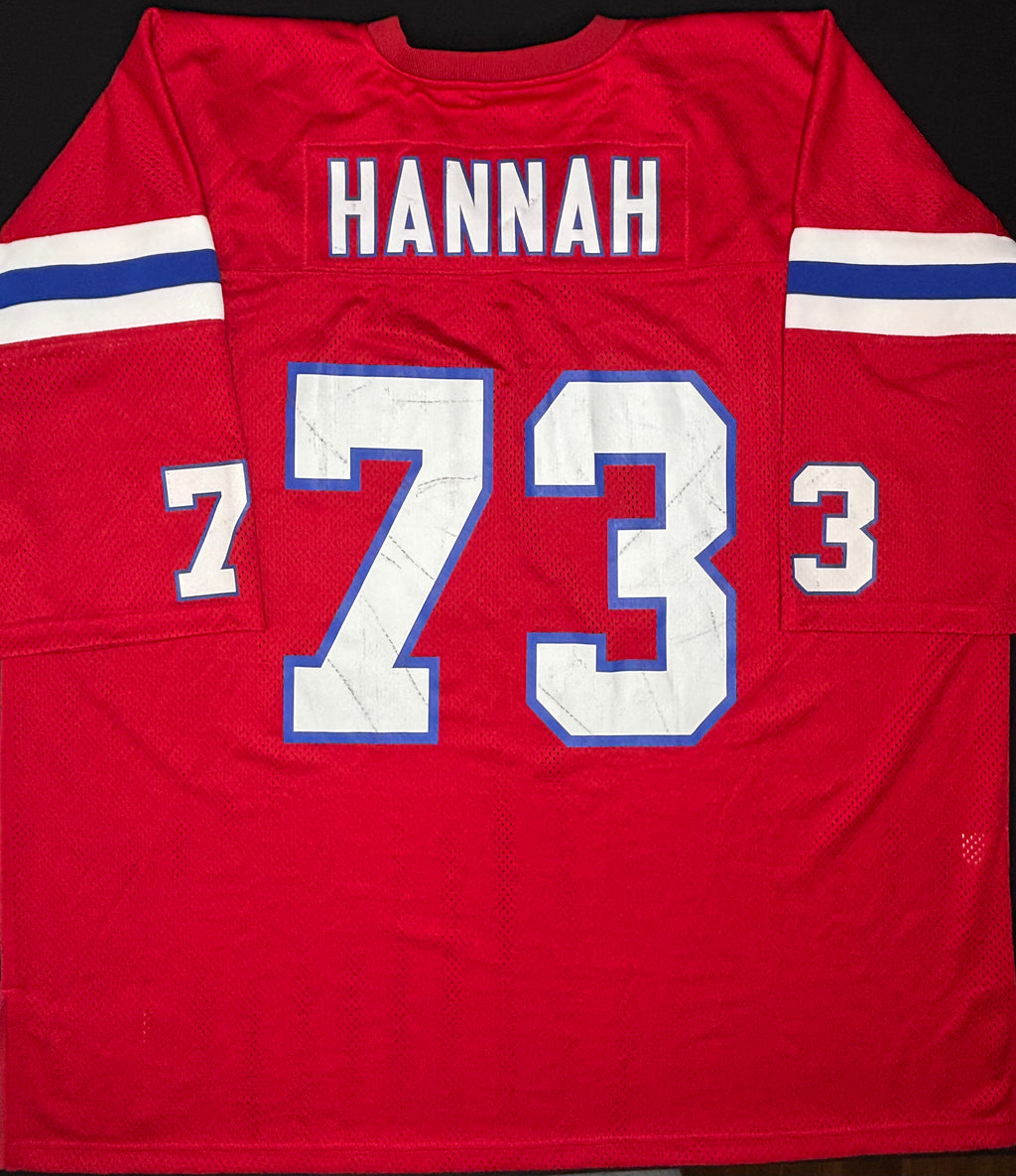 New England Patriots John Hannah 84’ Mitchell & Ness Authentic Football Jersey Size: 5XL
