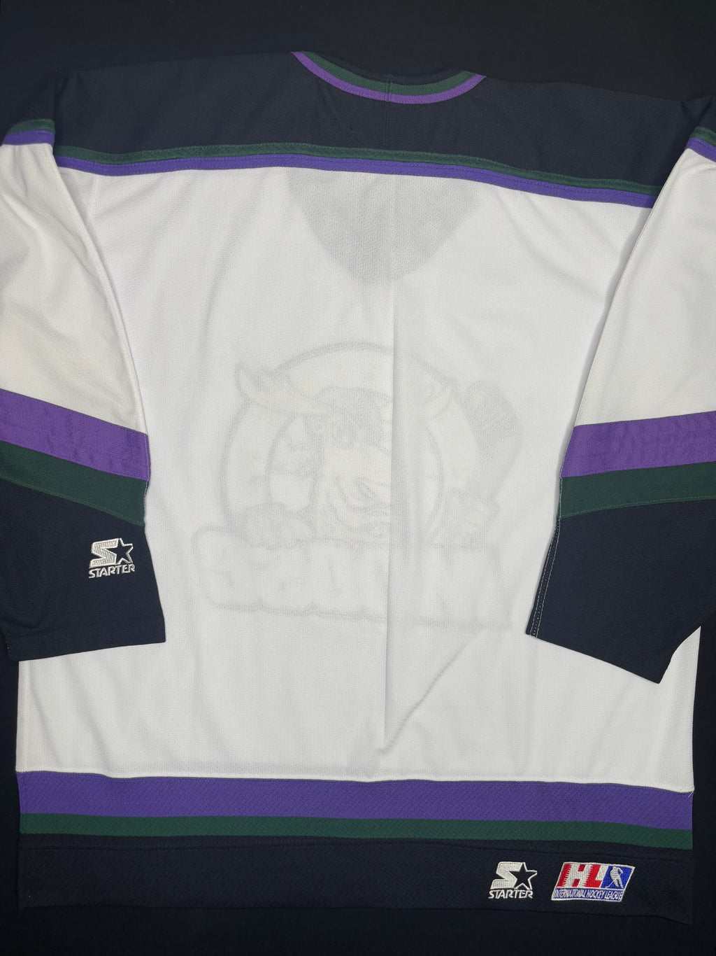 Vintage Minnesota Moose IHL Starter Hockey Jersey Size: Large