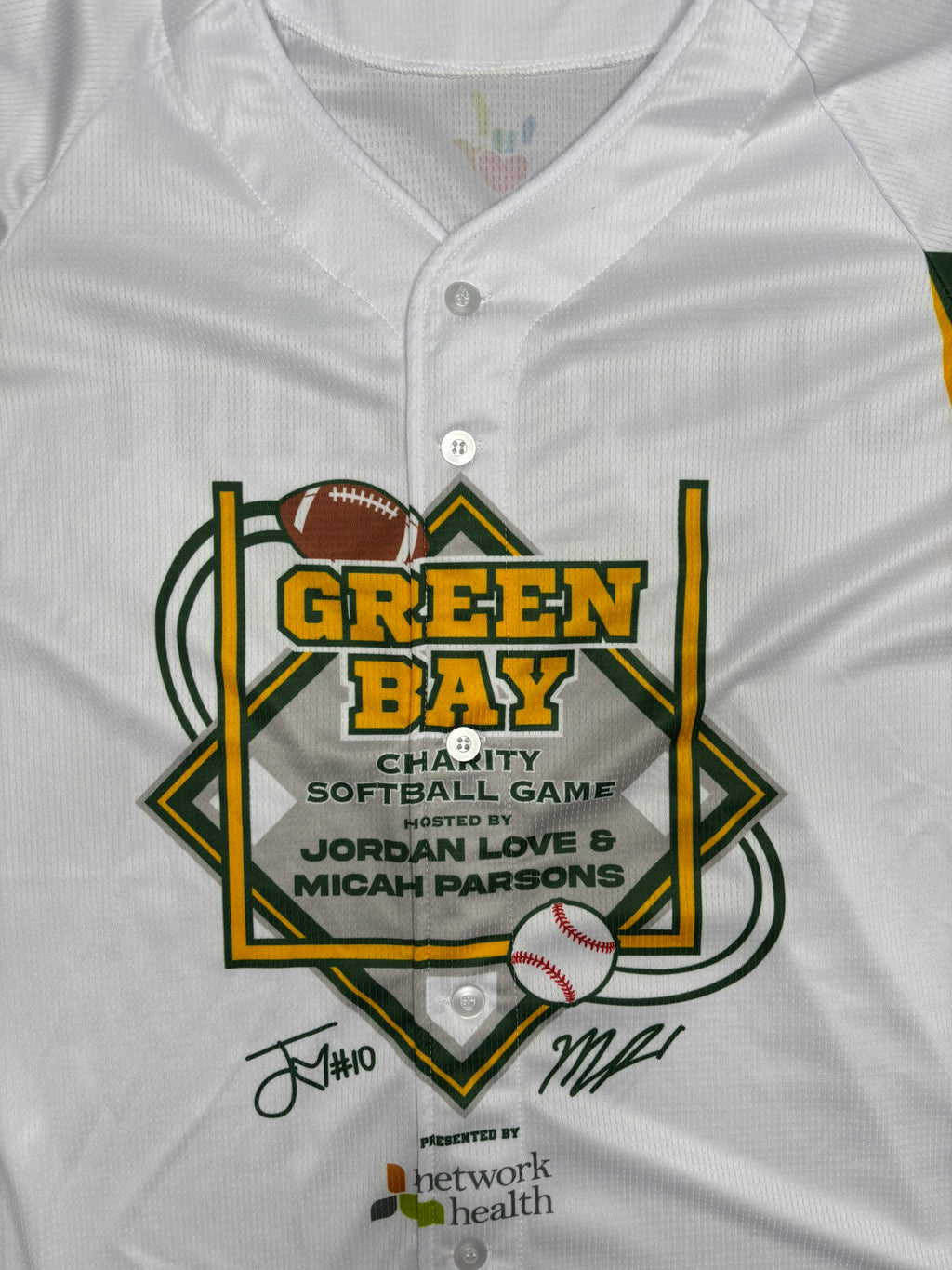 J. Michael Sturdivant Team Issued Green Bay Packers Charity Softball Game Jersey