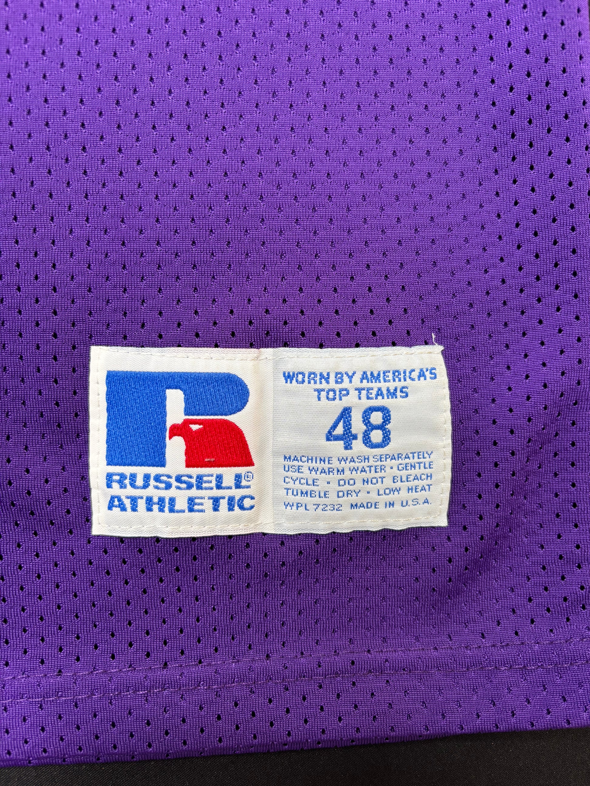 Minnesota Vikings Blank Russell Football Jersey Size: 48