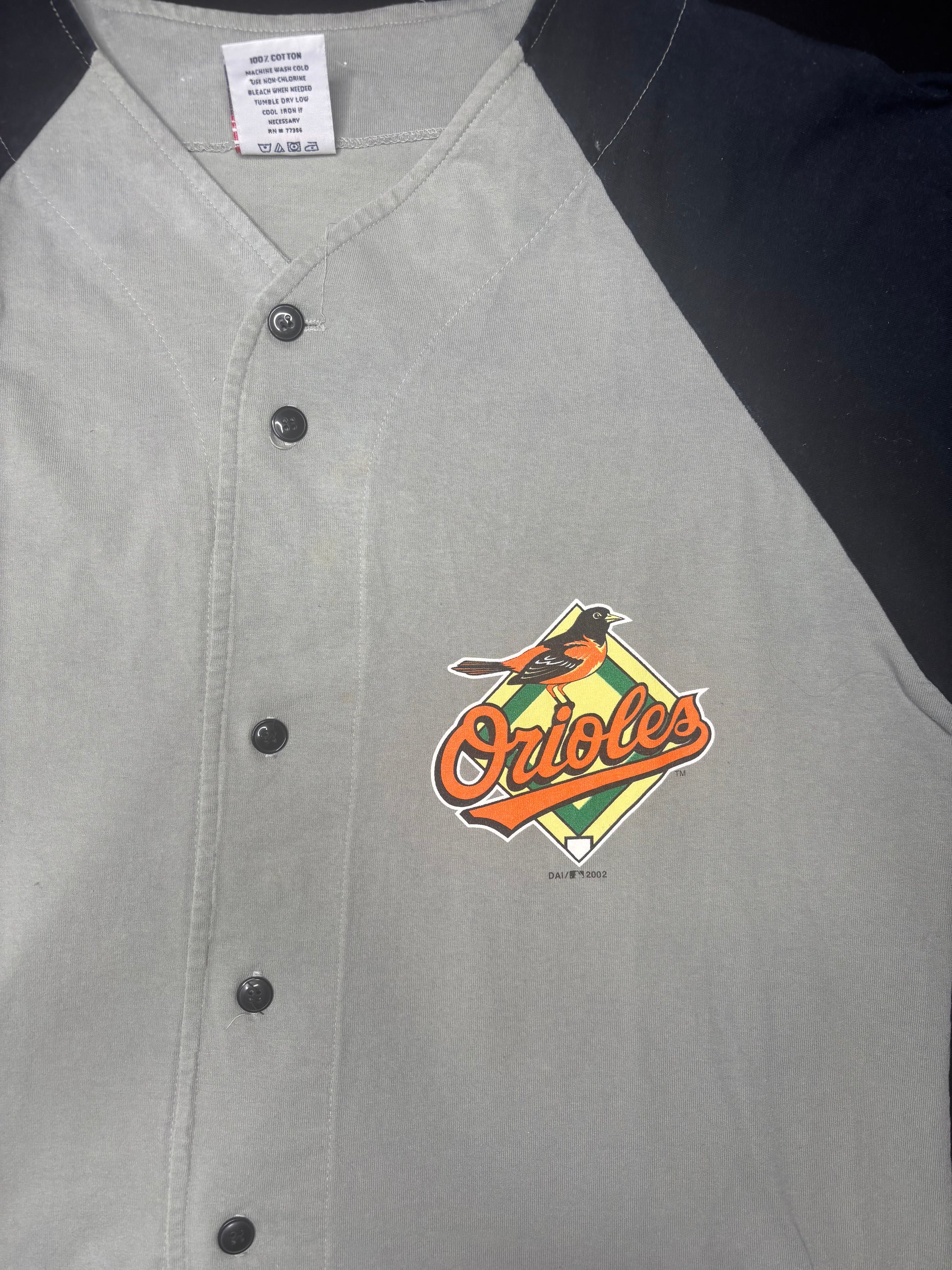 Baltimore Orioles True Fan Baseball Jersey Size: Large