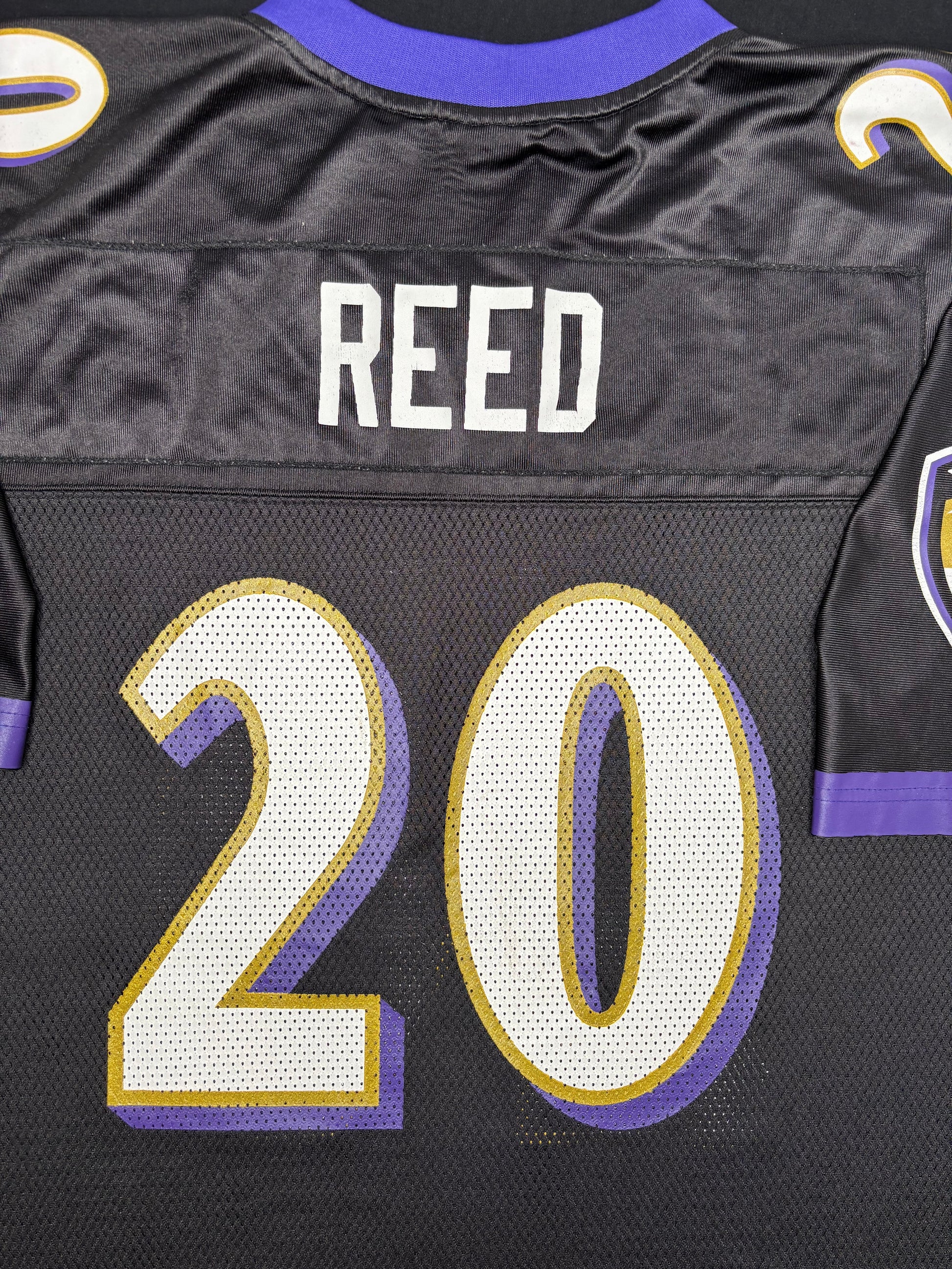 Baltimore Ravens Ed Reed Reebok Football Jersey Size: XL