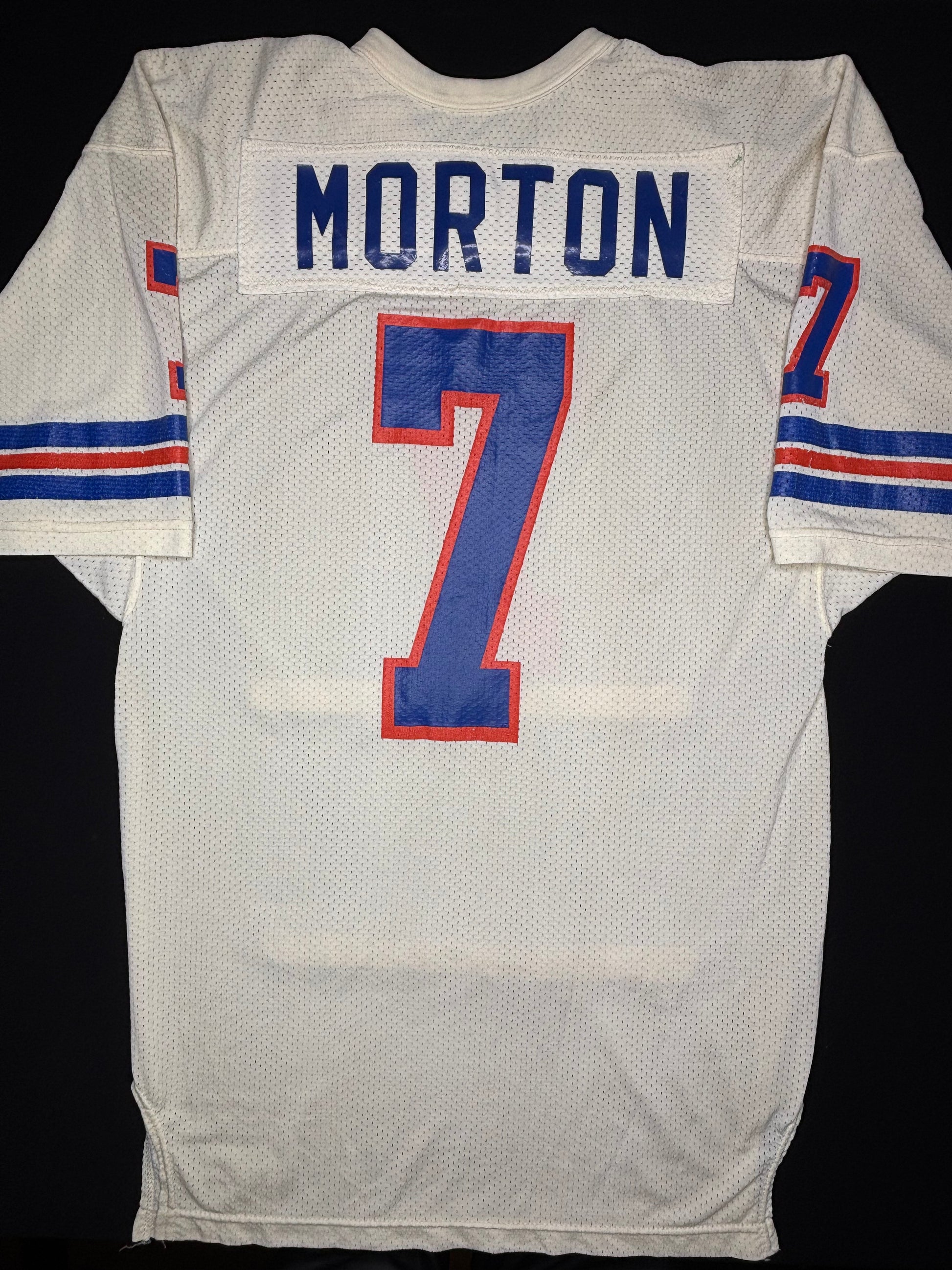 Denver Broncos Craig Morton Game Issued Russell Athletic Authentic Football Jersey Size: 48