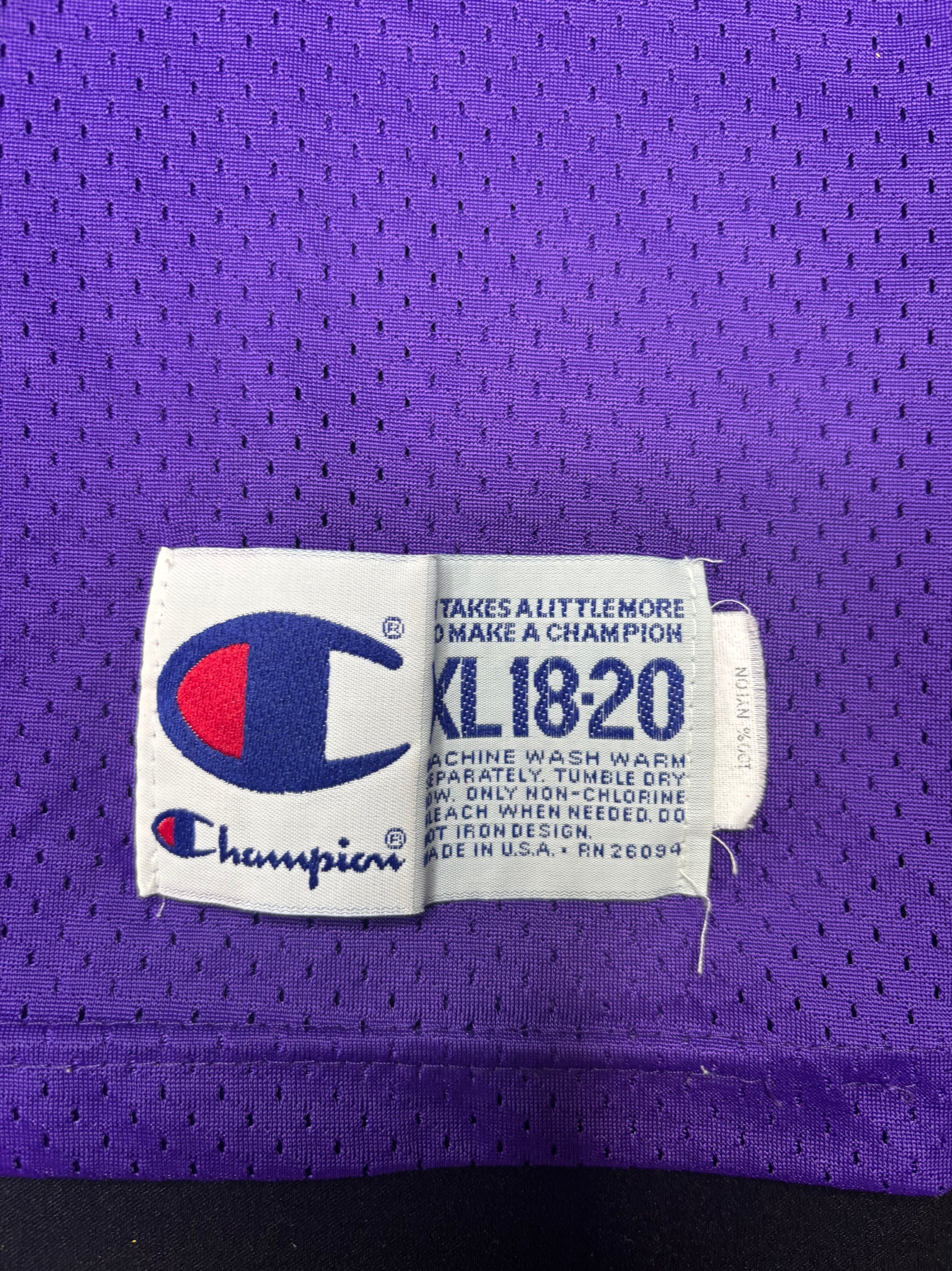 Minnesota Vikings Joey Browner Champion Football Jersey w/ 25 Year Anniversary Patch Size: YXL