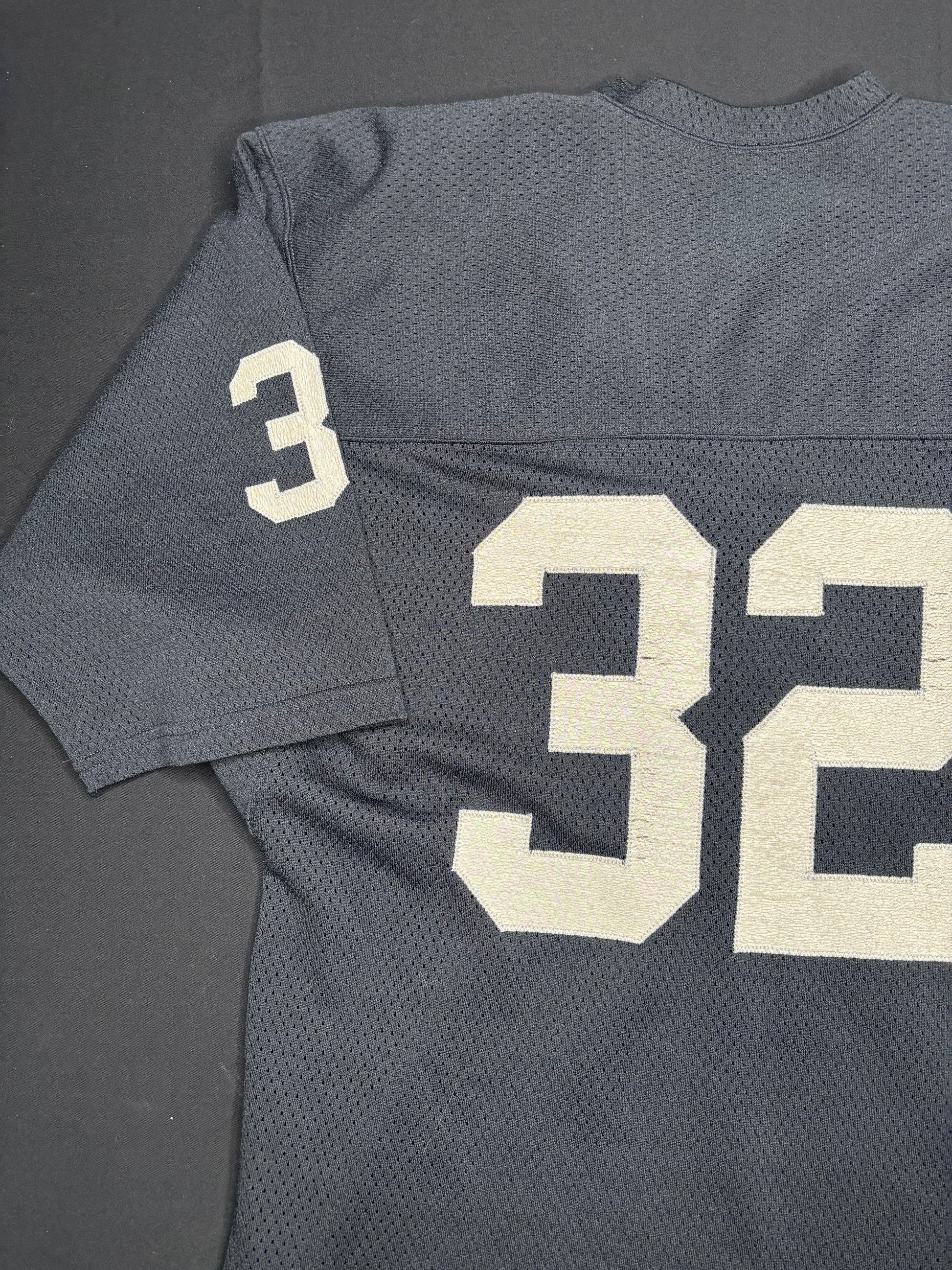 Vintage Los Angeles Raiders Marcus Allen Sand Knit Football Jersey Size: Large